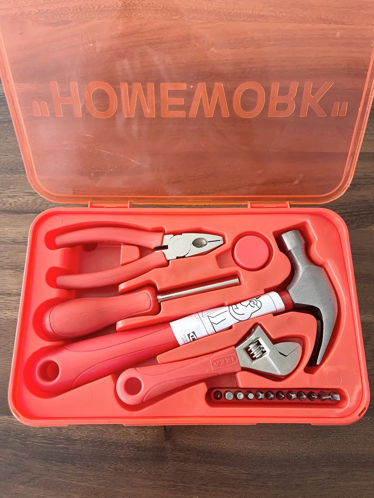 2019 Virgil Abloh x IKEA MARKERAD "HOMEWORK" Toolkit Orange