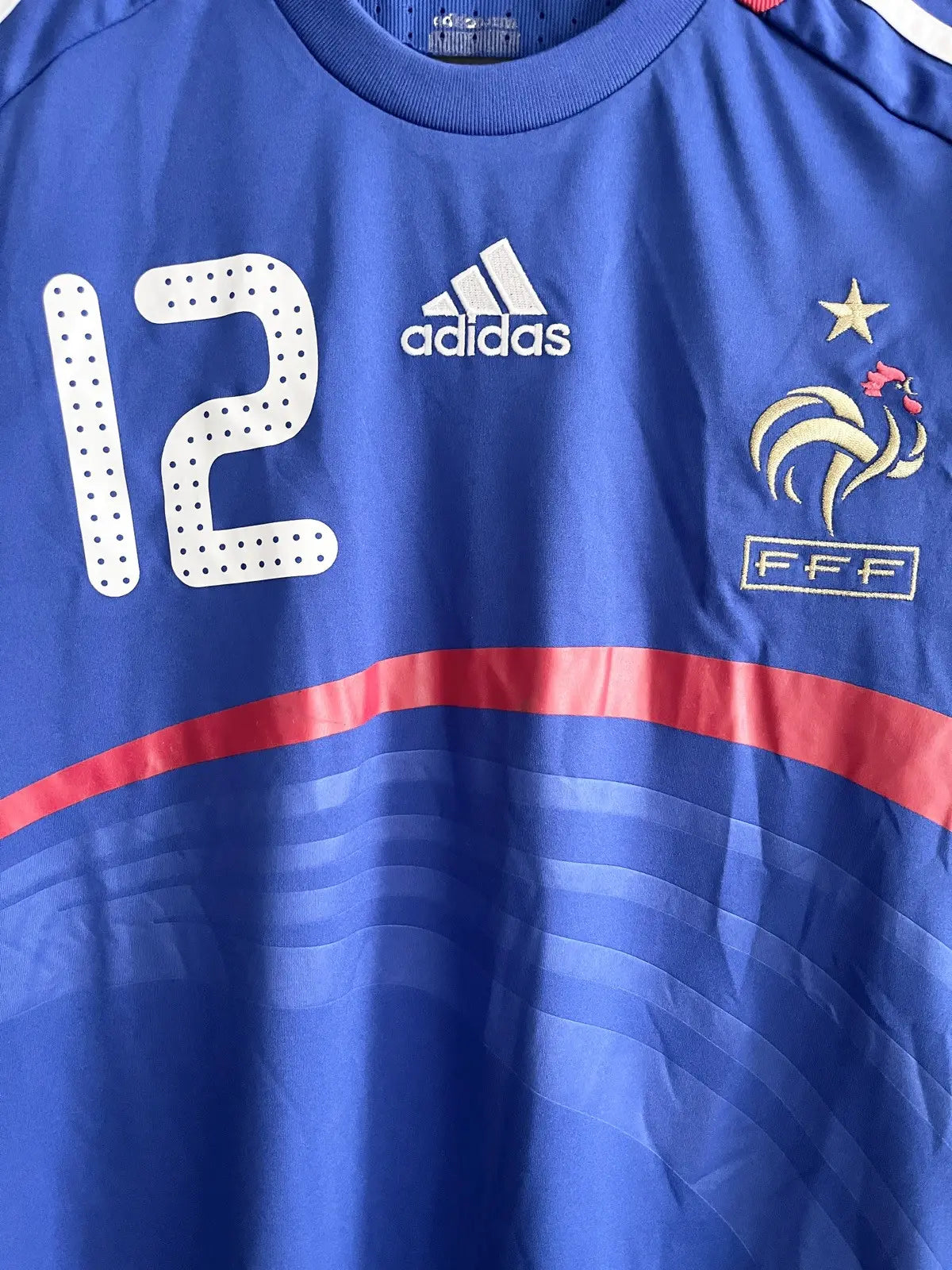 2007-08 France Home Jersey #12 Henry