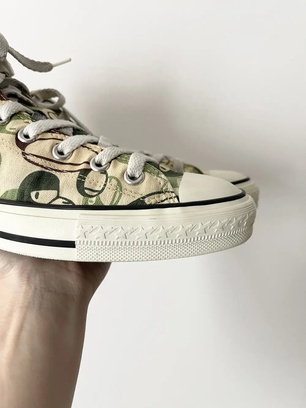 2000s Bape Apesta FS-010 Low "Green Camo"