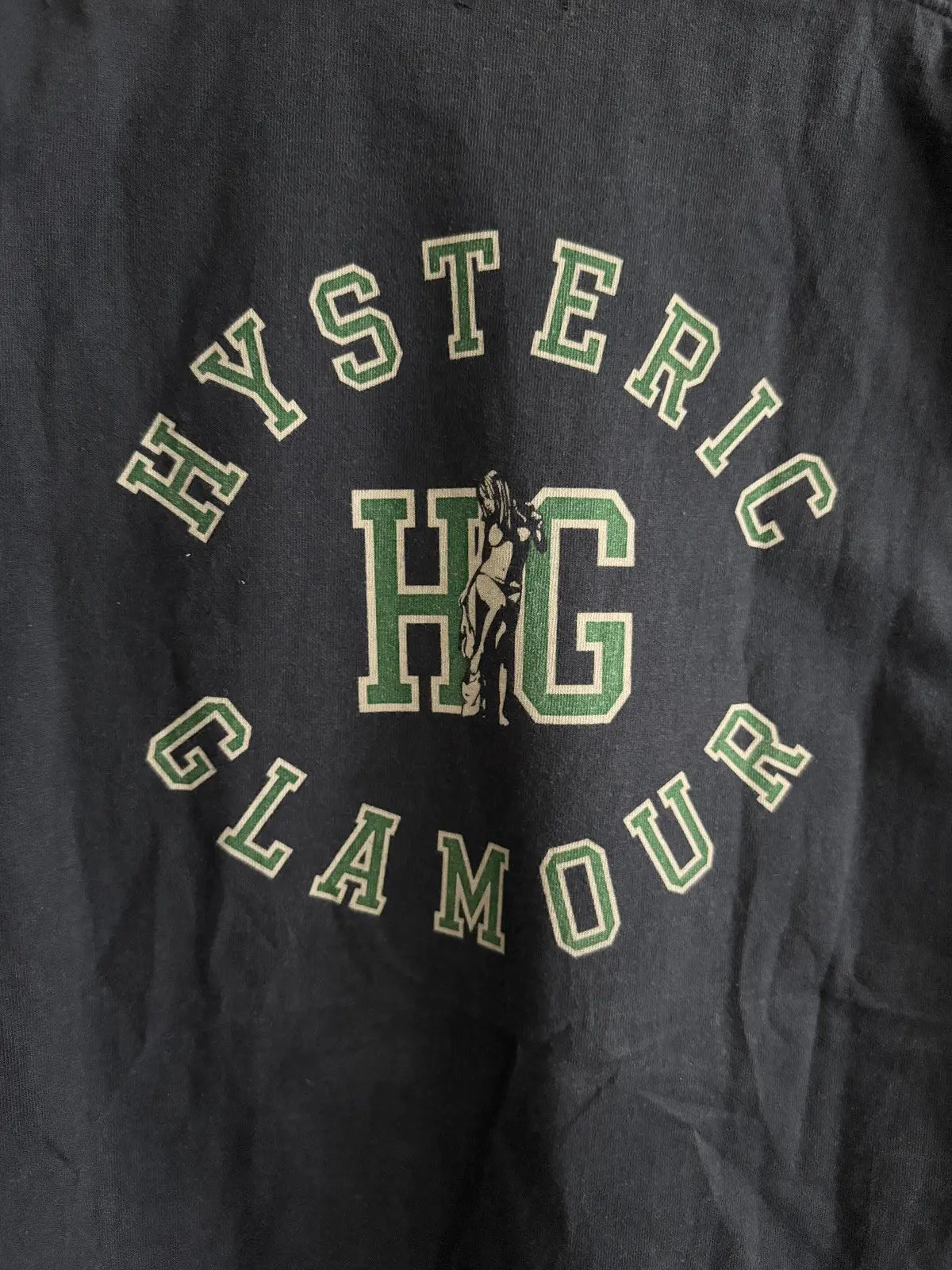 2010s Hysteric Glamour HG Stripping Girl Pocket Tee