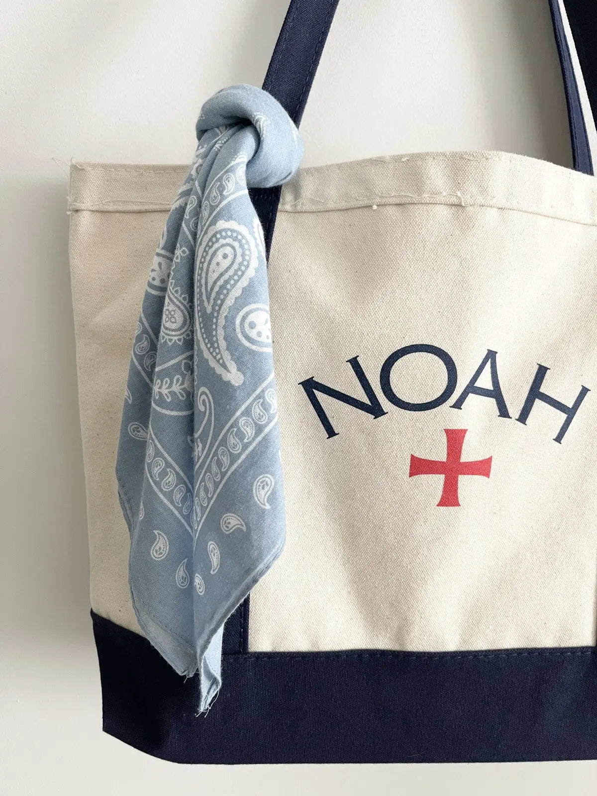 Noah Core Logo Tote Bag with Bandana Charm