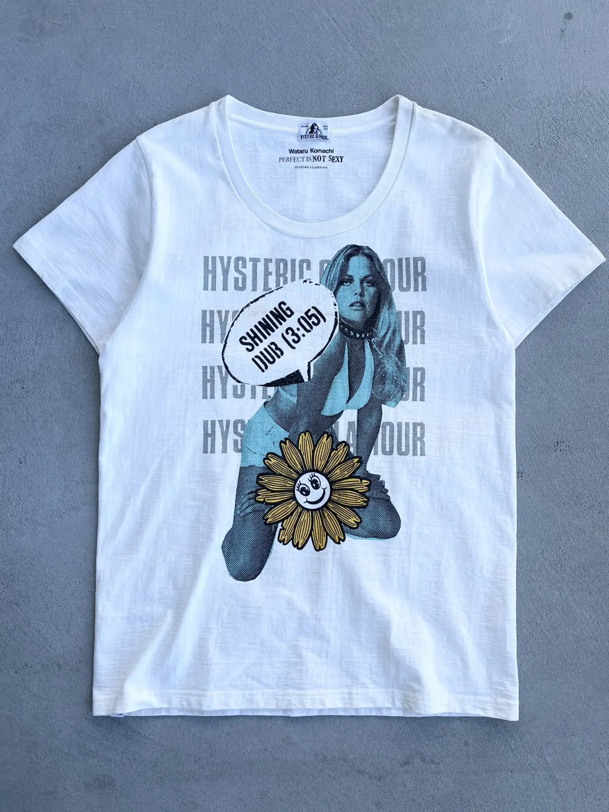 2000s Hysteric Glamour Hot Girl Shining Dub Tee