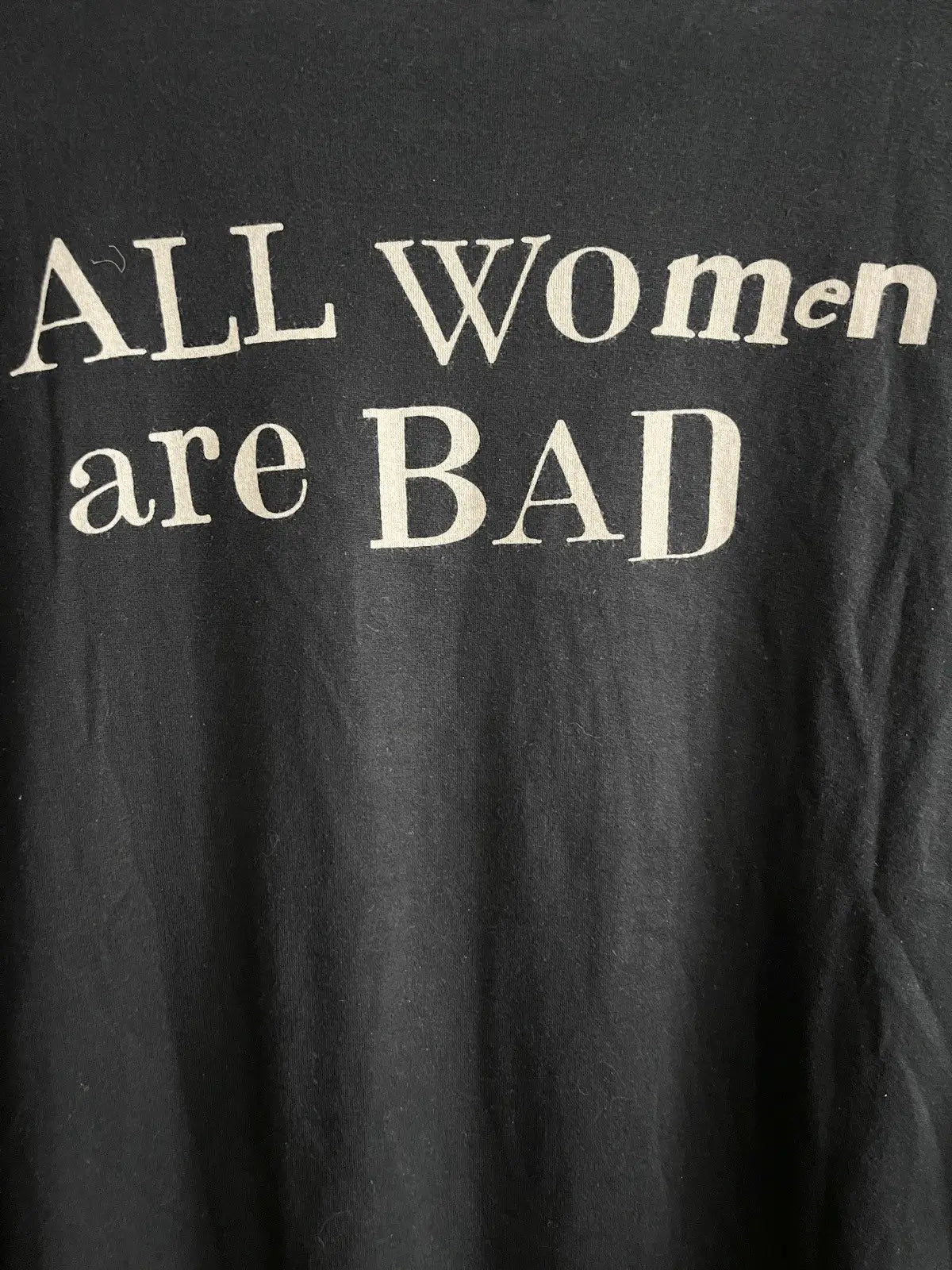 2010s Hysteric Glamour Cramps All Women Are Bad Tee