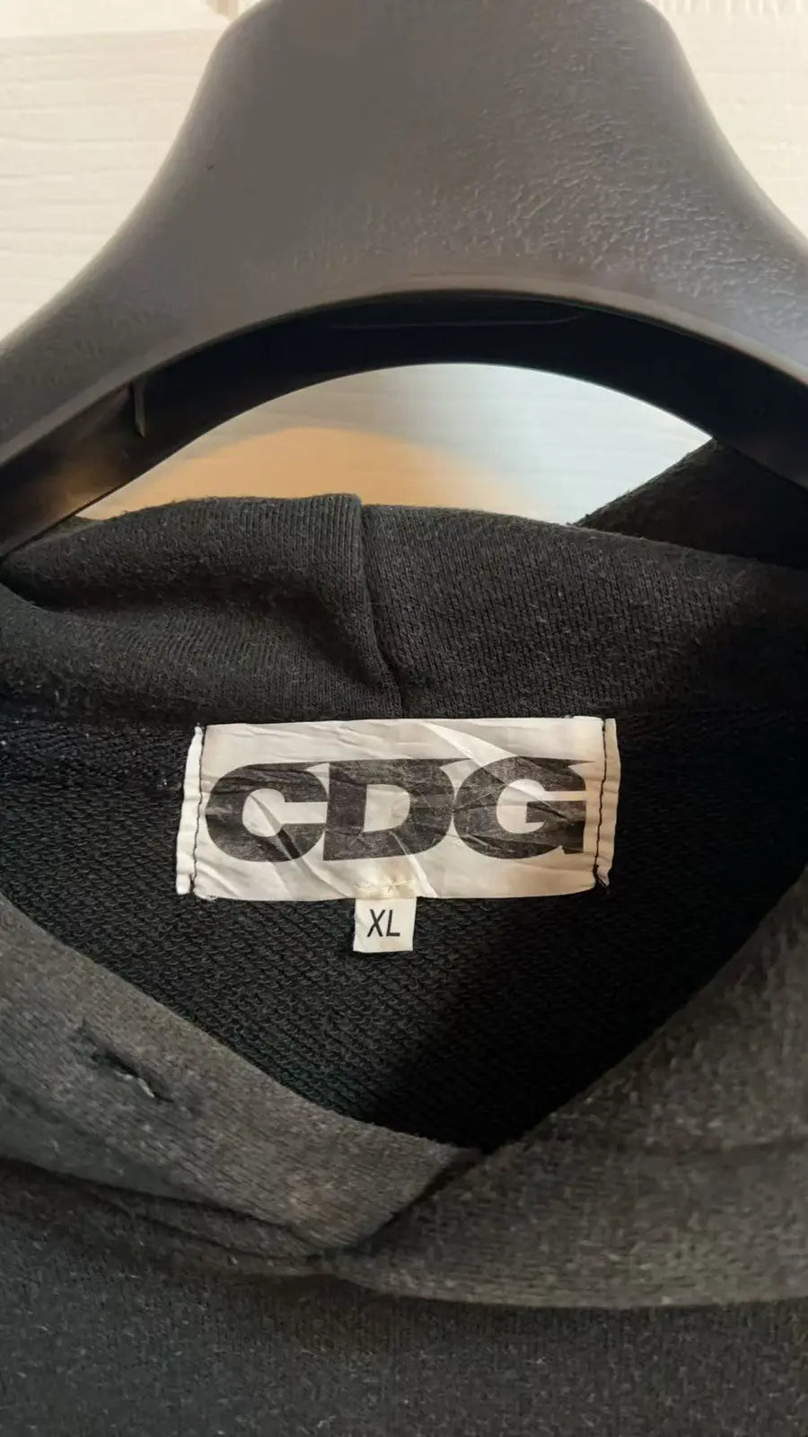 2010s Comme Des Garçons CDG Logo Hoodie