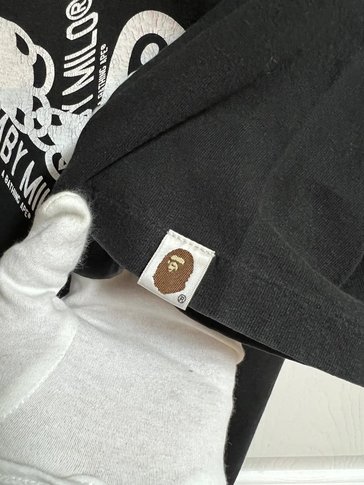 2010s Bape Folding Baby Milo Logo Tee