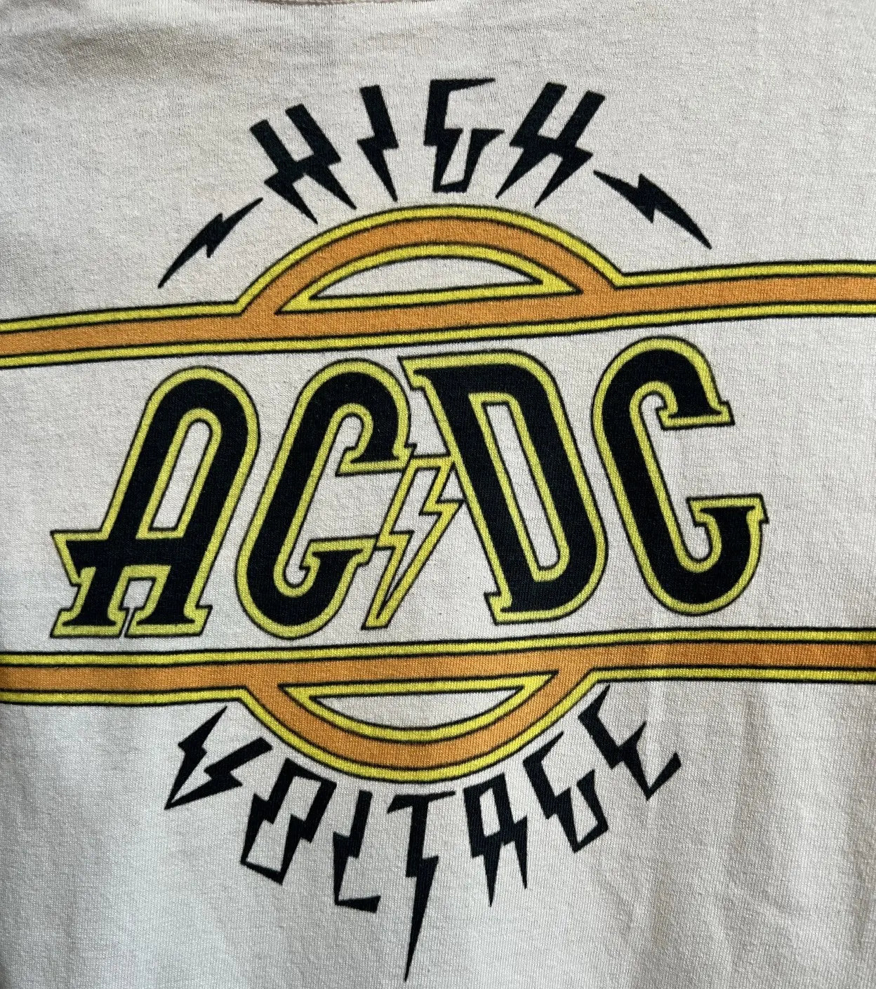 2000s Hysteric Glamour AC/DC Thunder Tee