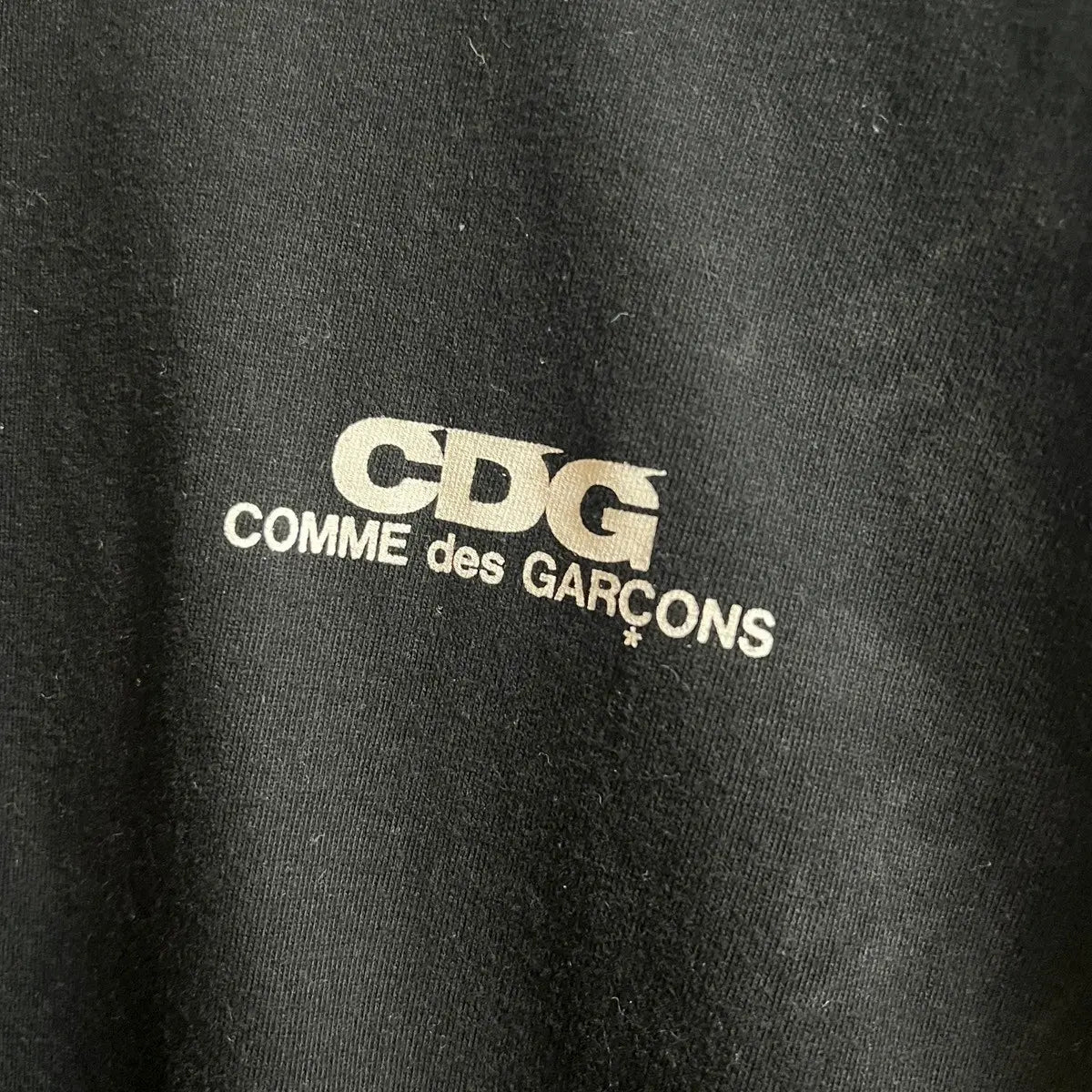 2010s Comme Des Garçons CDG Side Logo Tee