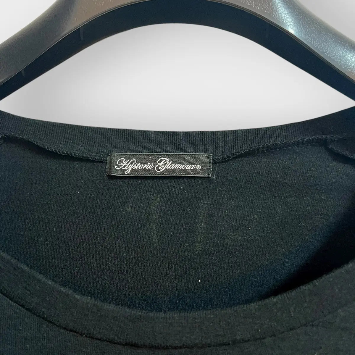 2010s Hysteric Glamour Nude Girl Round Logo LS Tee