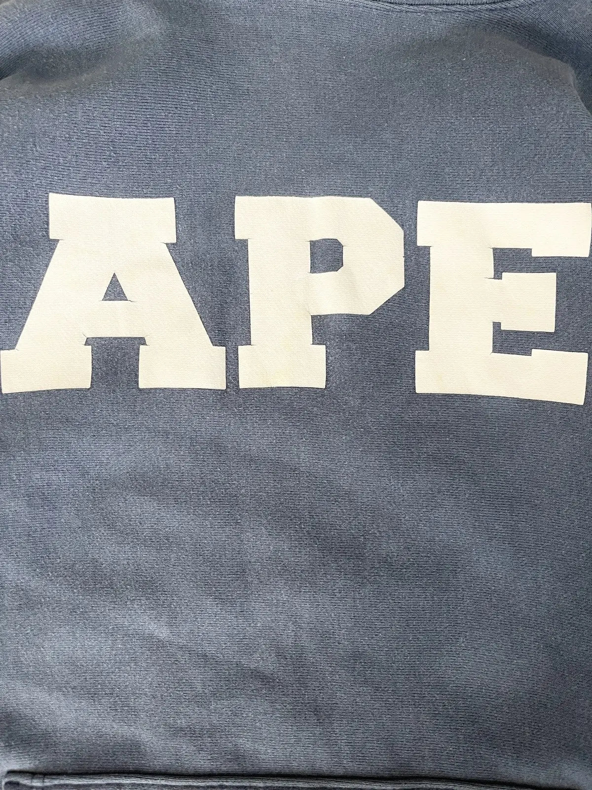 1990s Bape APE Spell-out Logo Hoodie