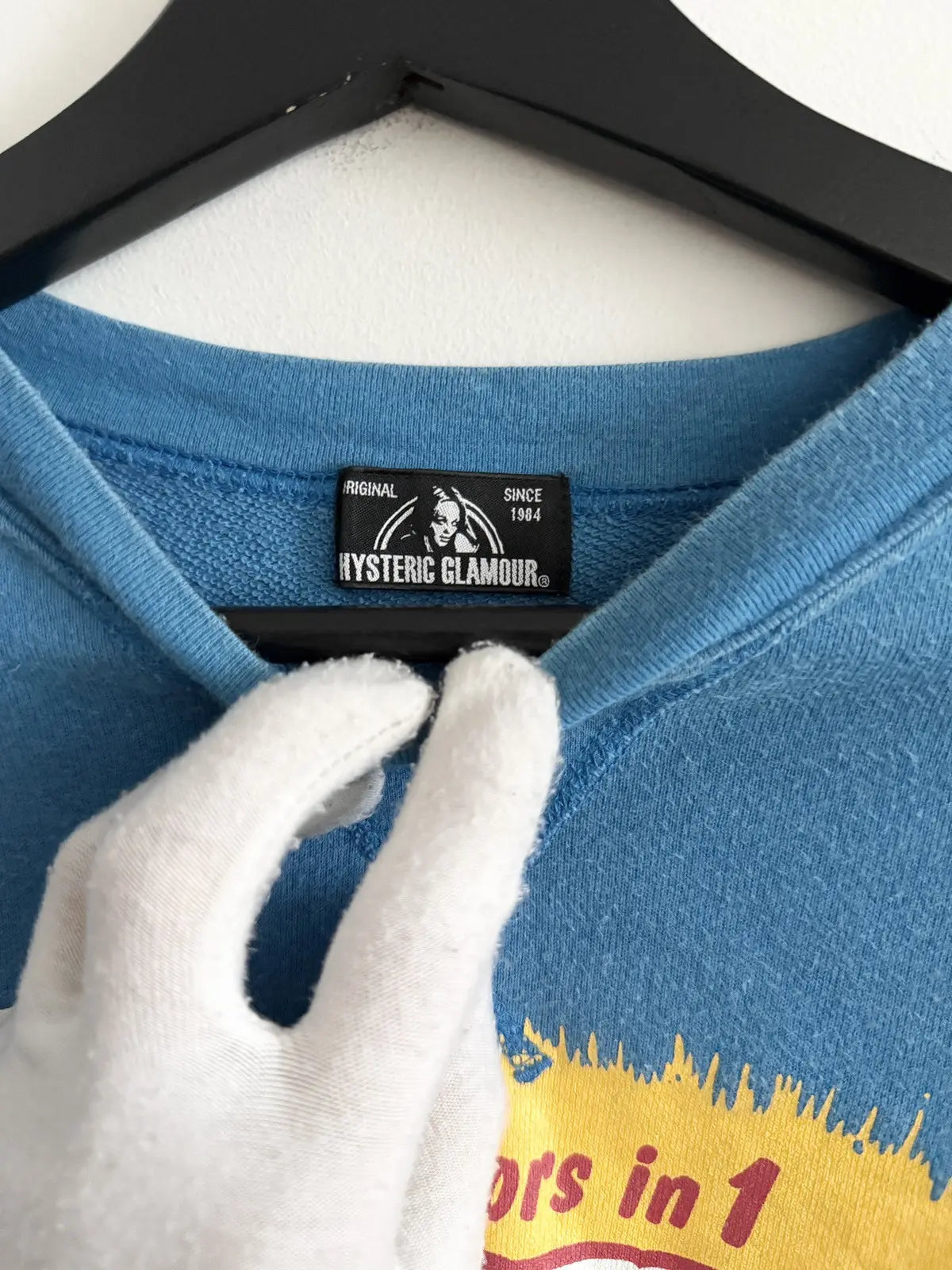 2010s Hysteric Glamour 2 Flavors in One Sweatshirt