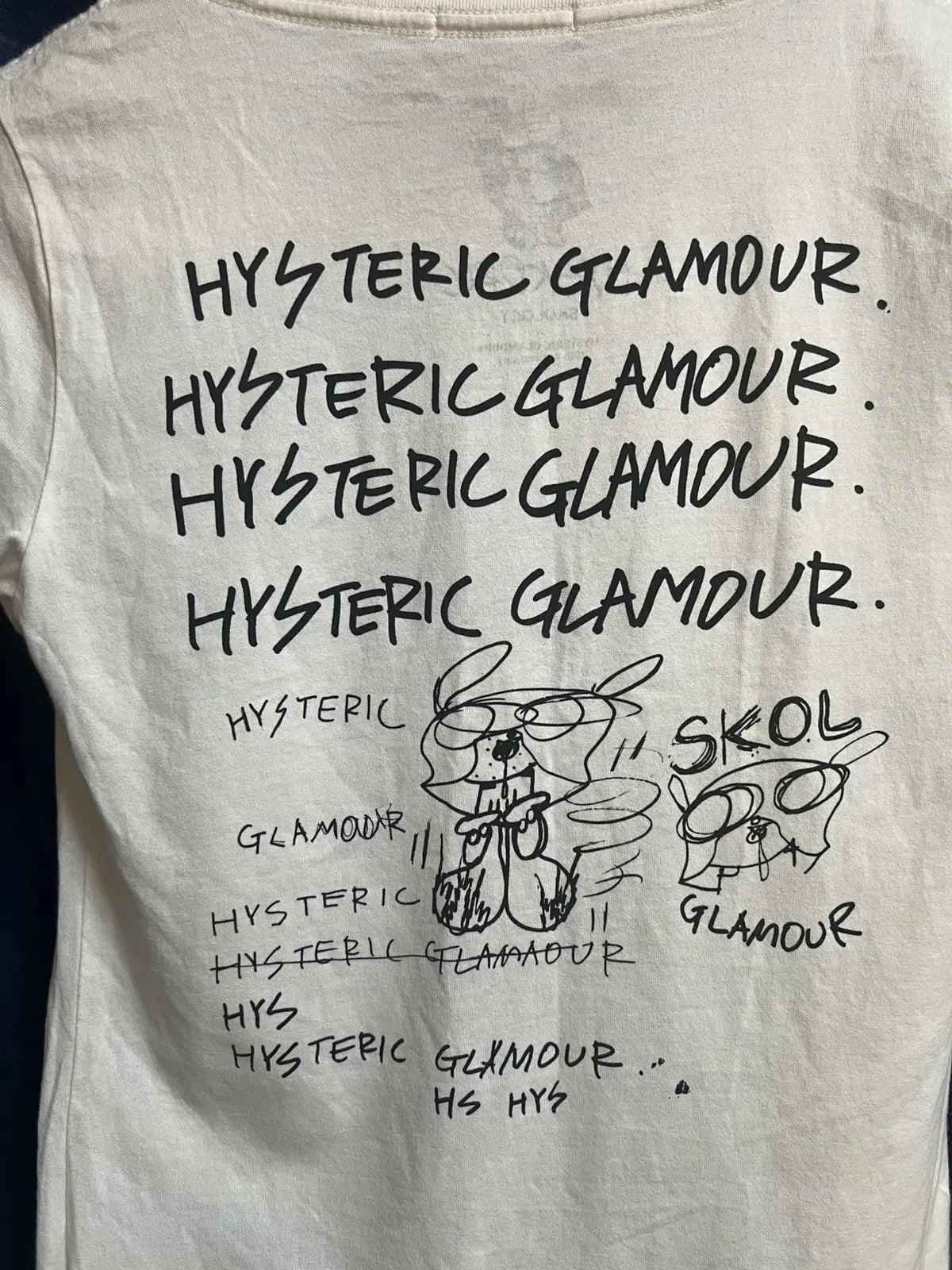 2010s Hysteric Glamour x SKOLOCT Stripping Tee