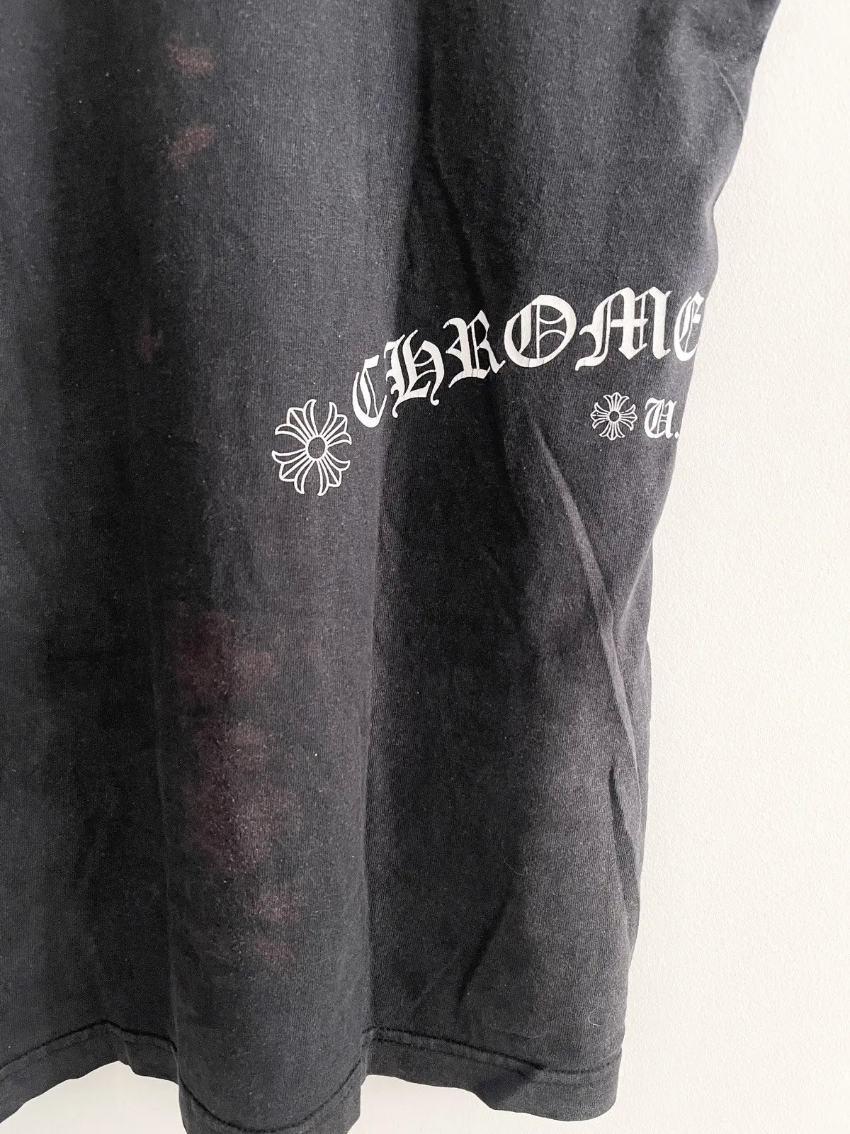 2000s Chrome Hearts Side USA Scripts Tank Top