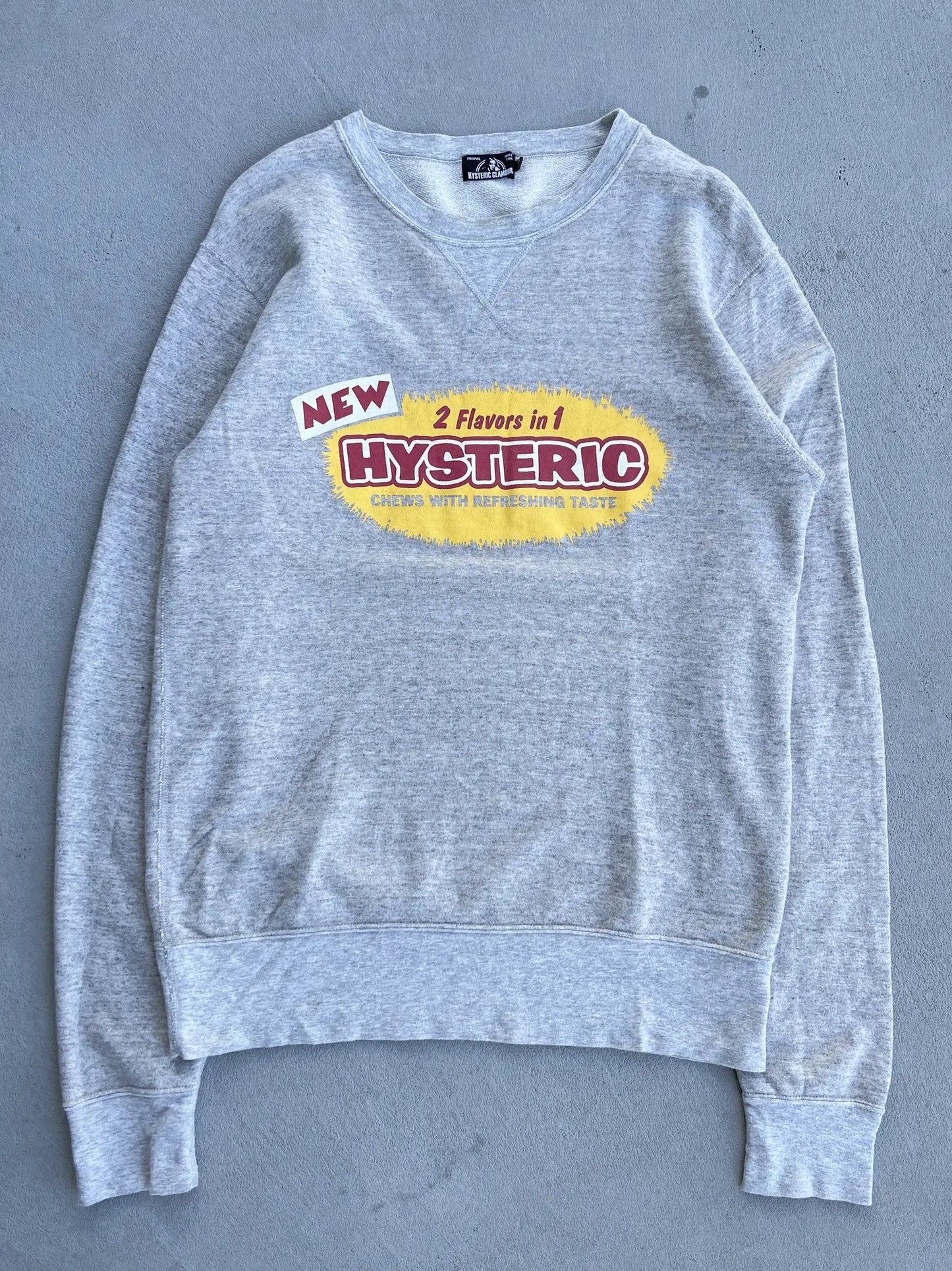 2010s Hysteric Glamour Chewing Gum Logo Sweatshirt