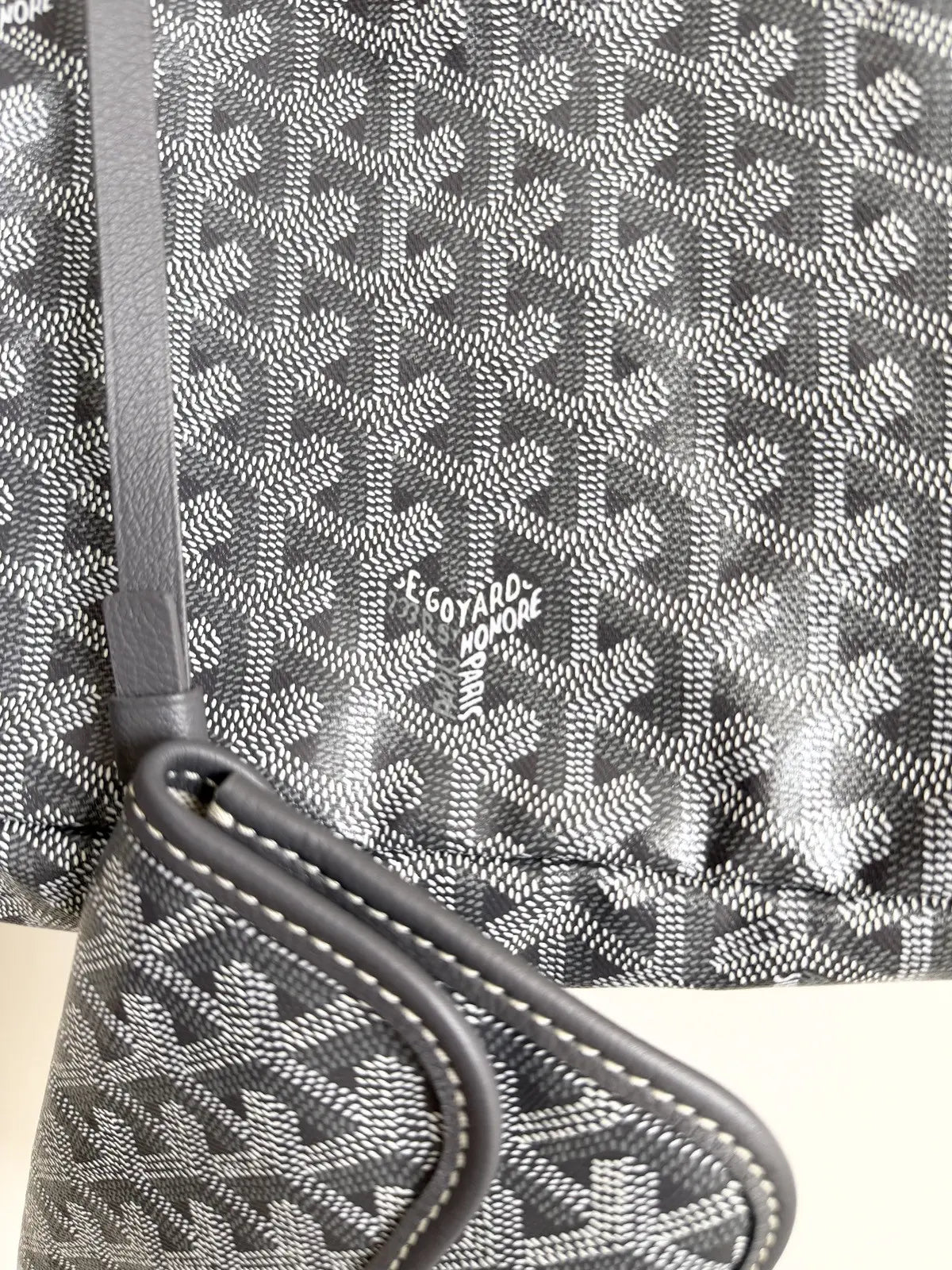 Goyard Goyardine Saint Louis PM Grey