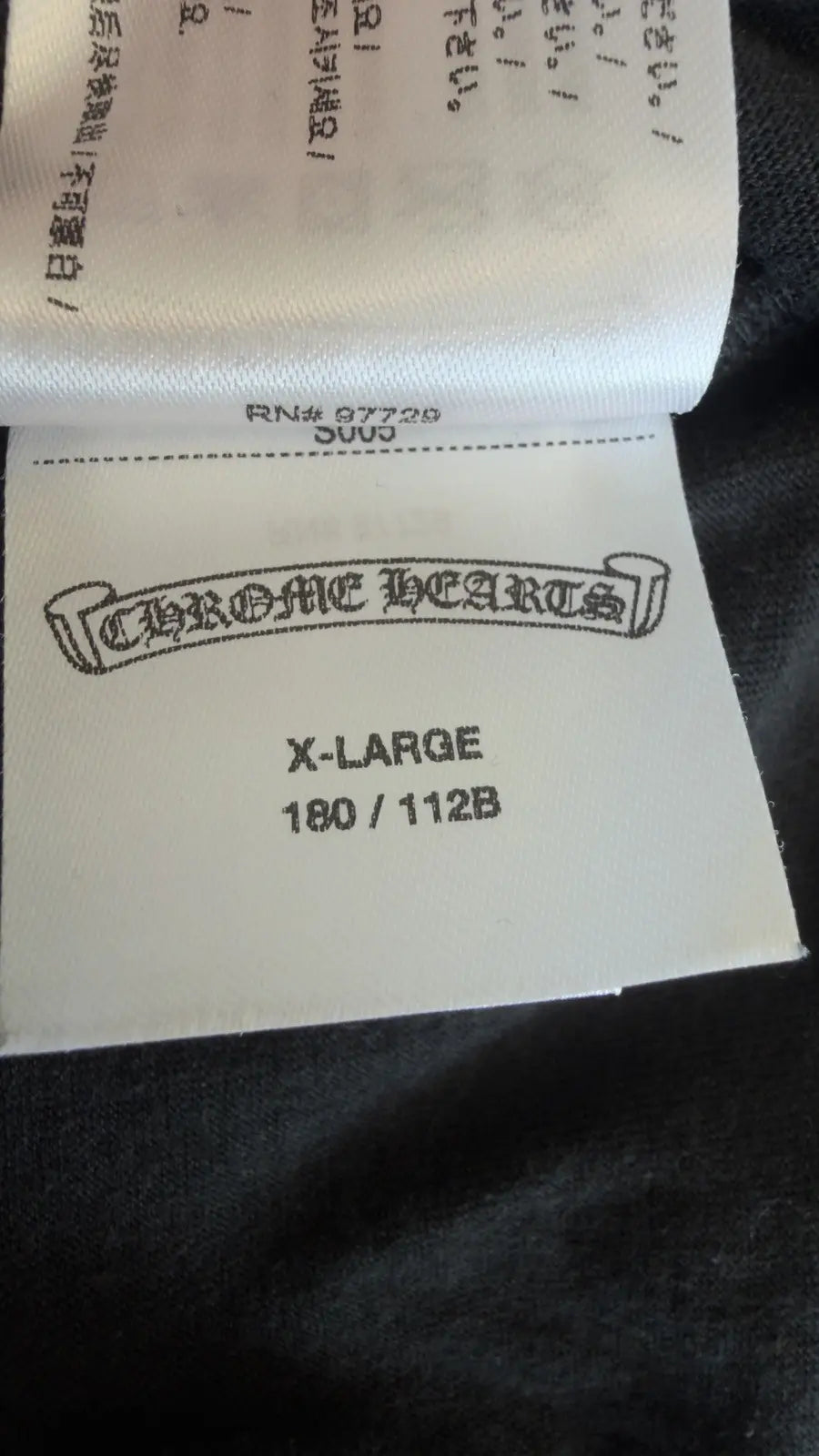 Chrome Hearts x Yungblud x Aerosmith Collaborative T Shirt Chrome Hearts