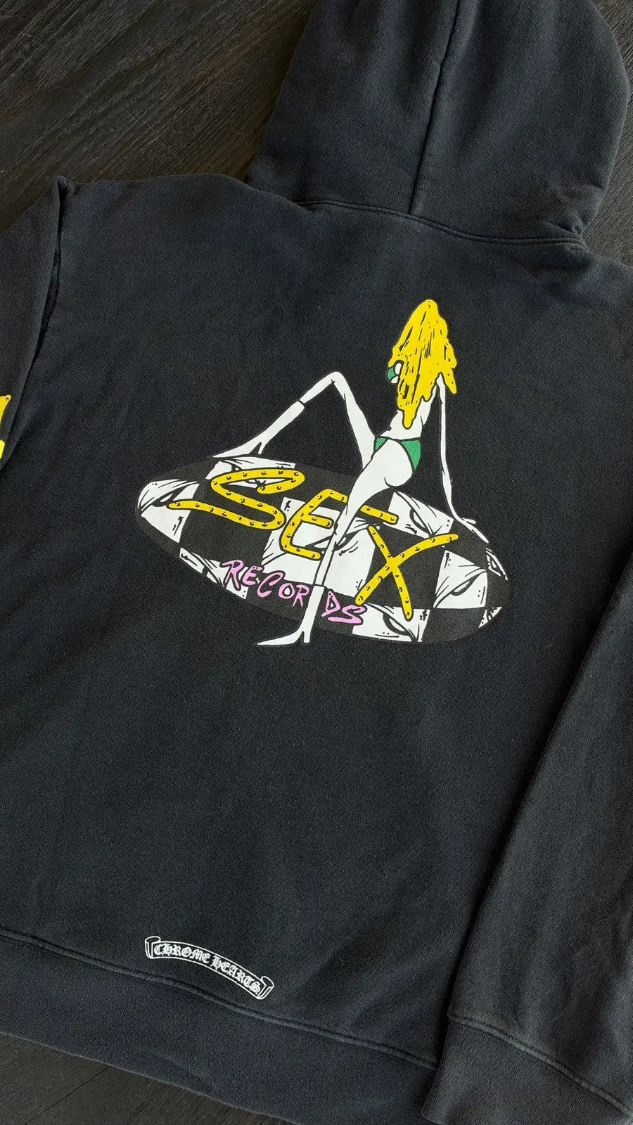 Chrome Hearts x Matty Boy Sex Records Concept Hoodie Size XL Chrome Hearts