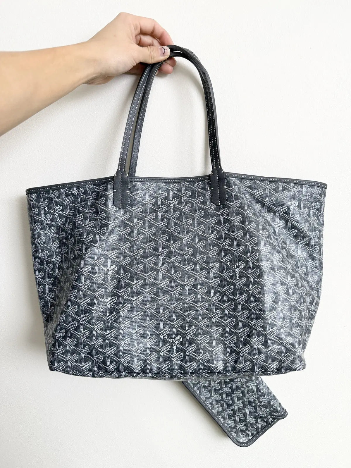 Goyard Goyardine Saint Louis PM Grey