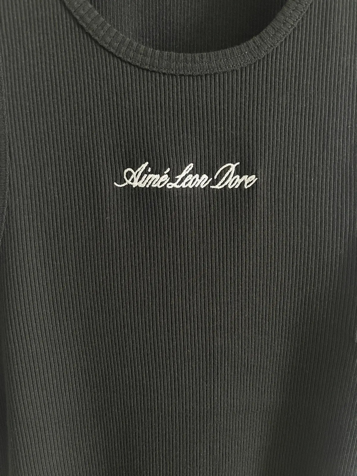 SS24 Aimé Leon Dore Embroidered Logo Tank Top