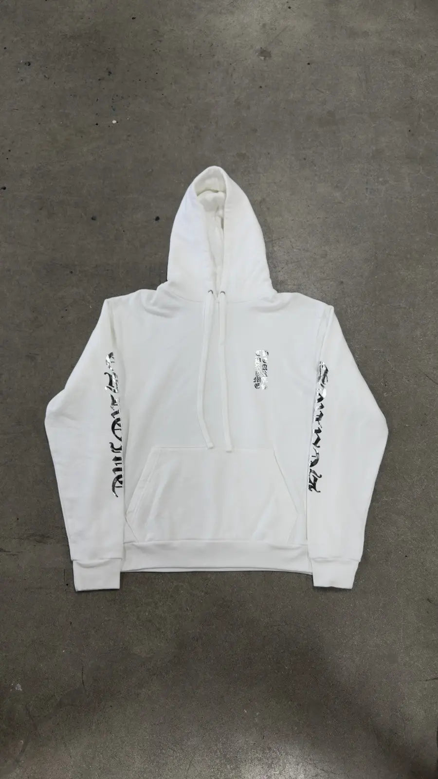 Chrome Hearts Vertical Logo Hoodie