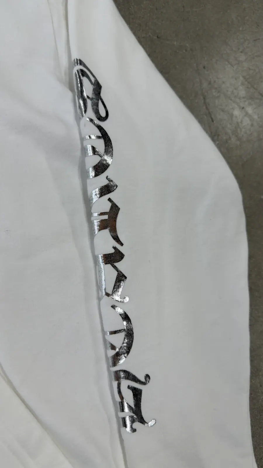 Chrome Hearts Vertical Logo Hoodie