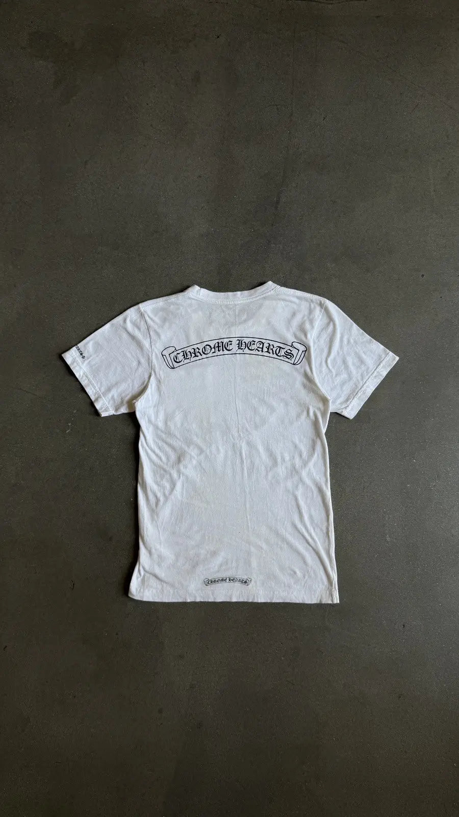 Chrome Hearts Scroll Logo T-Shirt