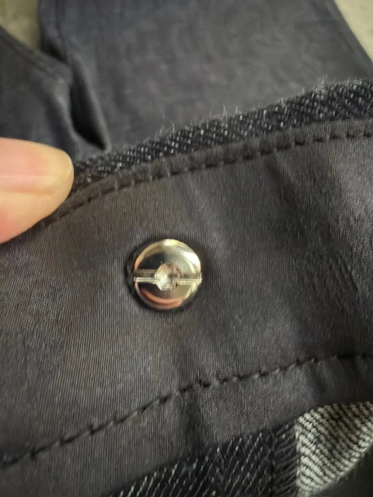 Chrome Hearts KS CUT Raw Indigo Denim Jeans