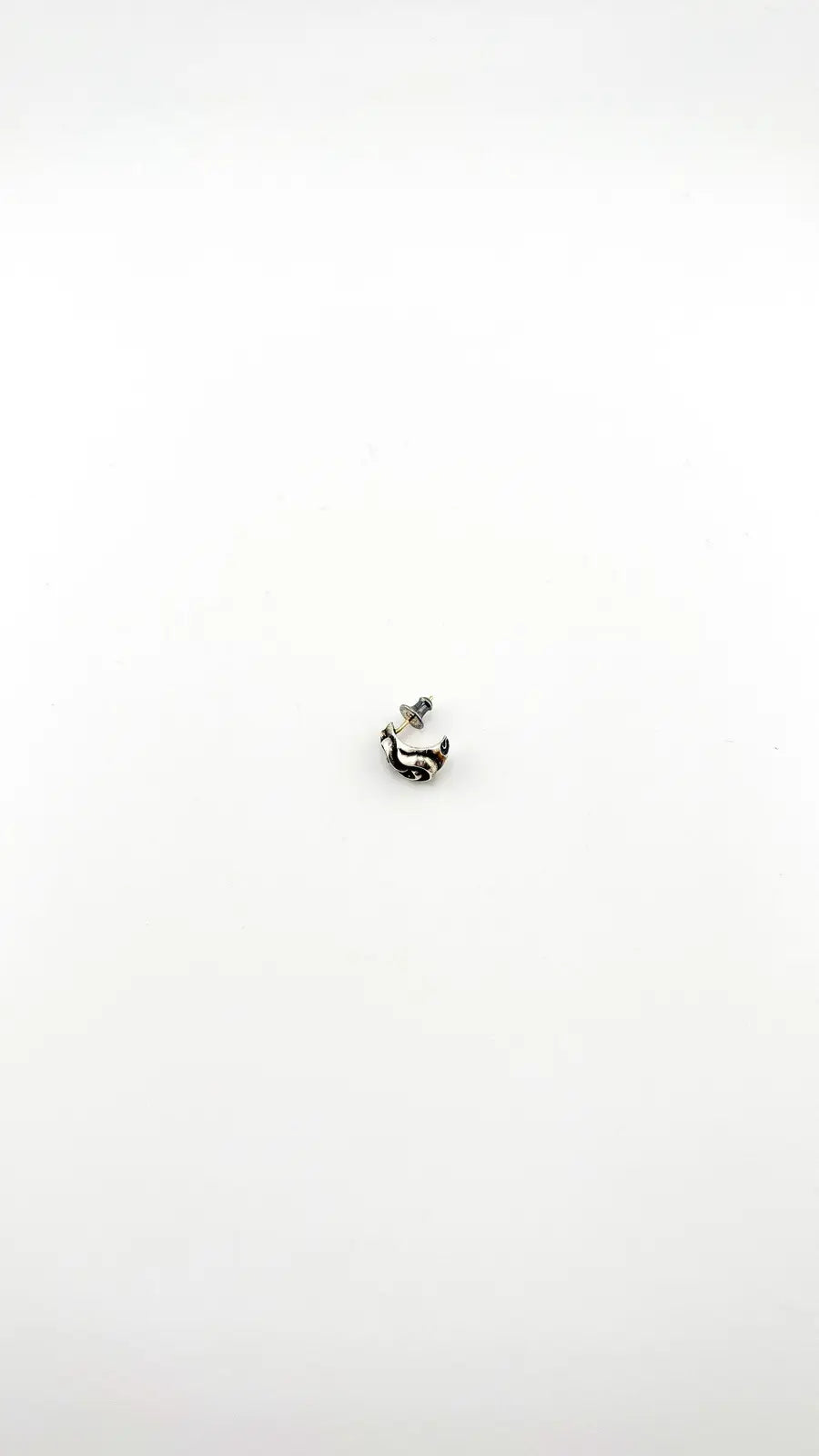 Chrome Hearts Carved Teardrop Earring Chrome Hearts