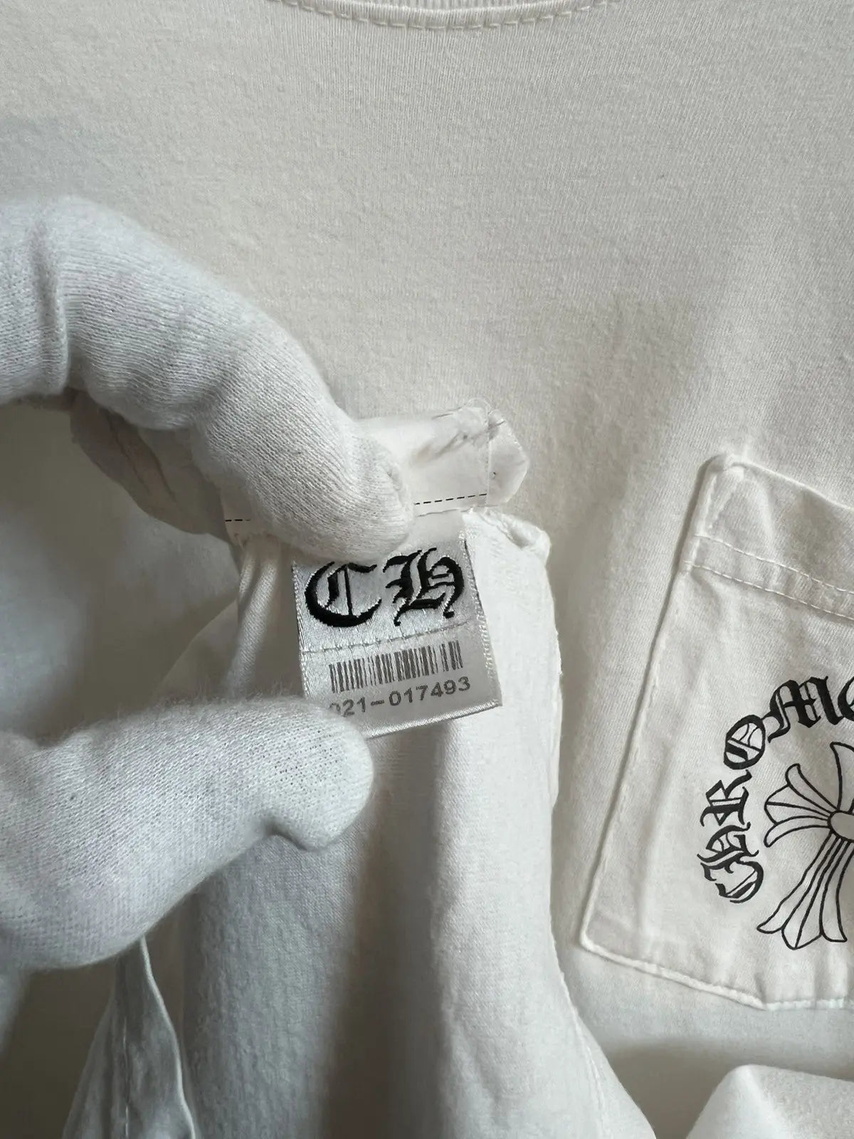 Chrome Hearts Cross Horseshoe Cross Pocket Tee