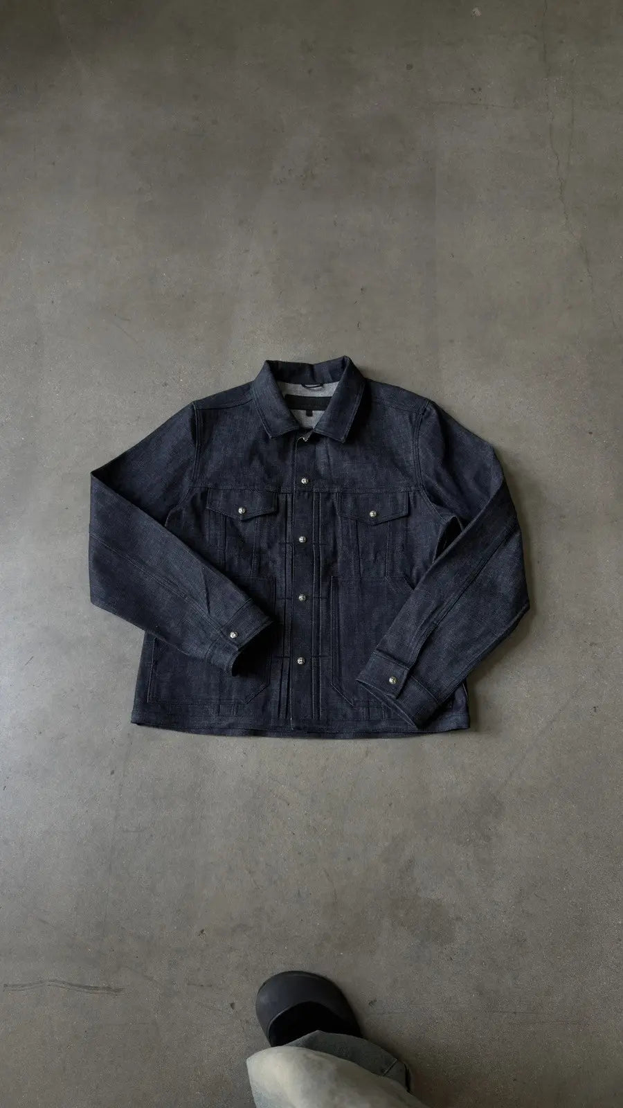 Chrome Hearts Kristian Stark "KS" Cut Denim Jacket