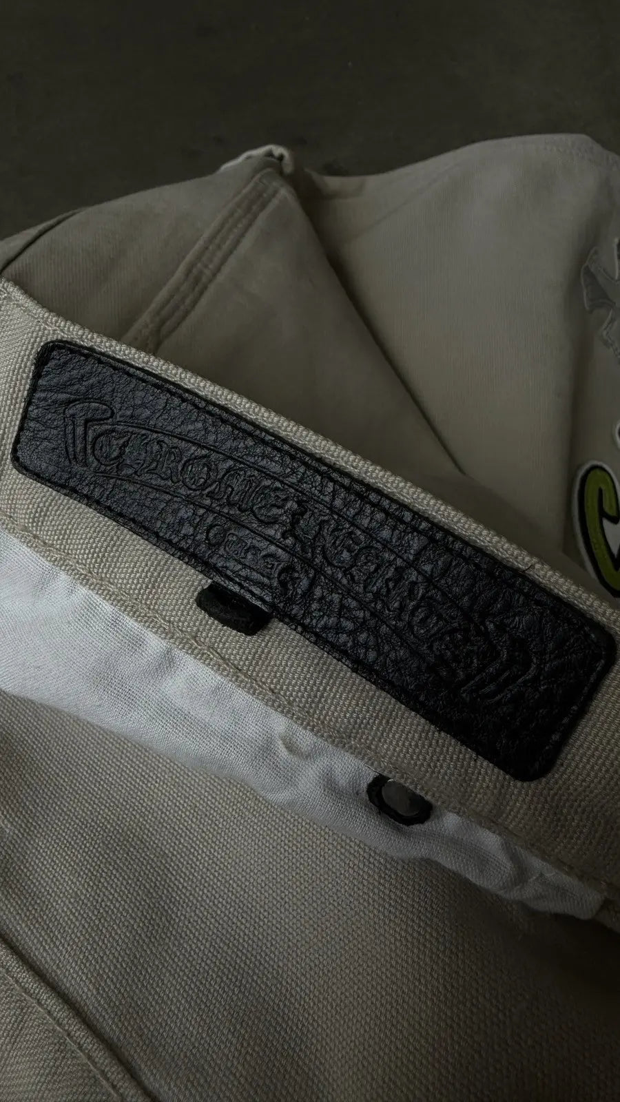 Chrome Hearts Camo Cross Khaki Work Pants