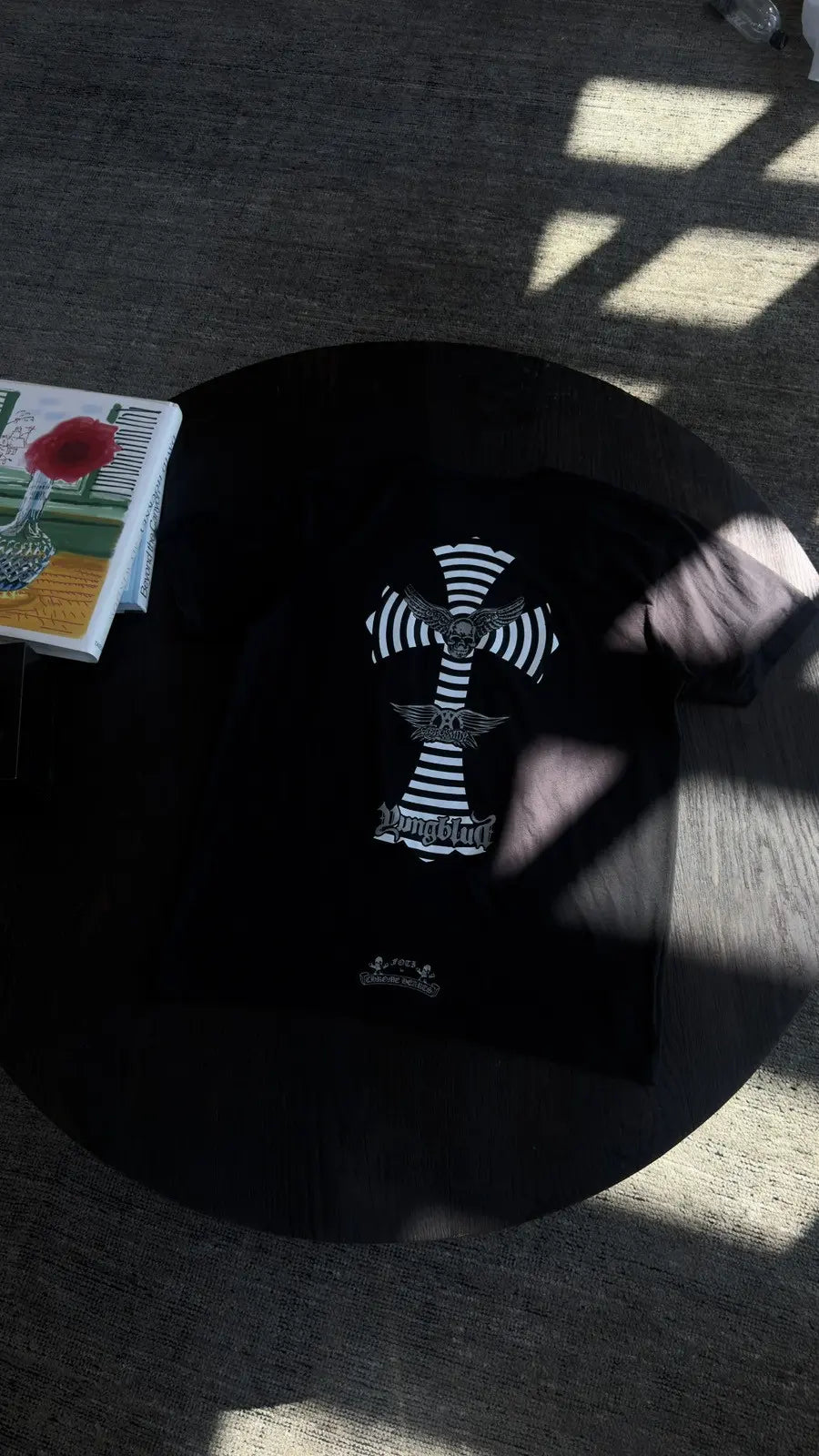 Chrome Hearts x Yungblud x Aerosmith Collaborative T shirt Chrome Hearts