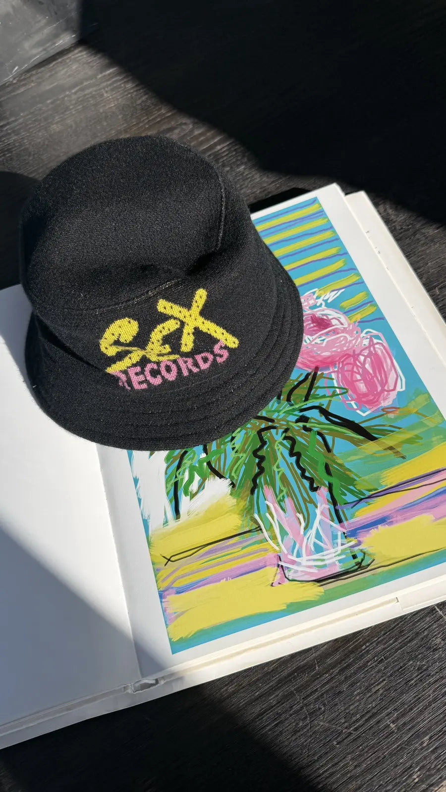 Chrome Hearts x Matty Boy "Sex Records" Bucket Hat Chrome Hearts