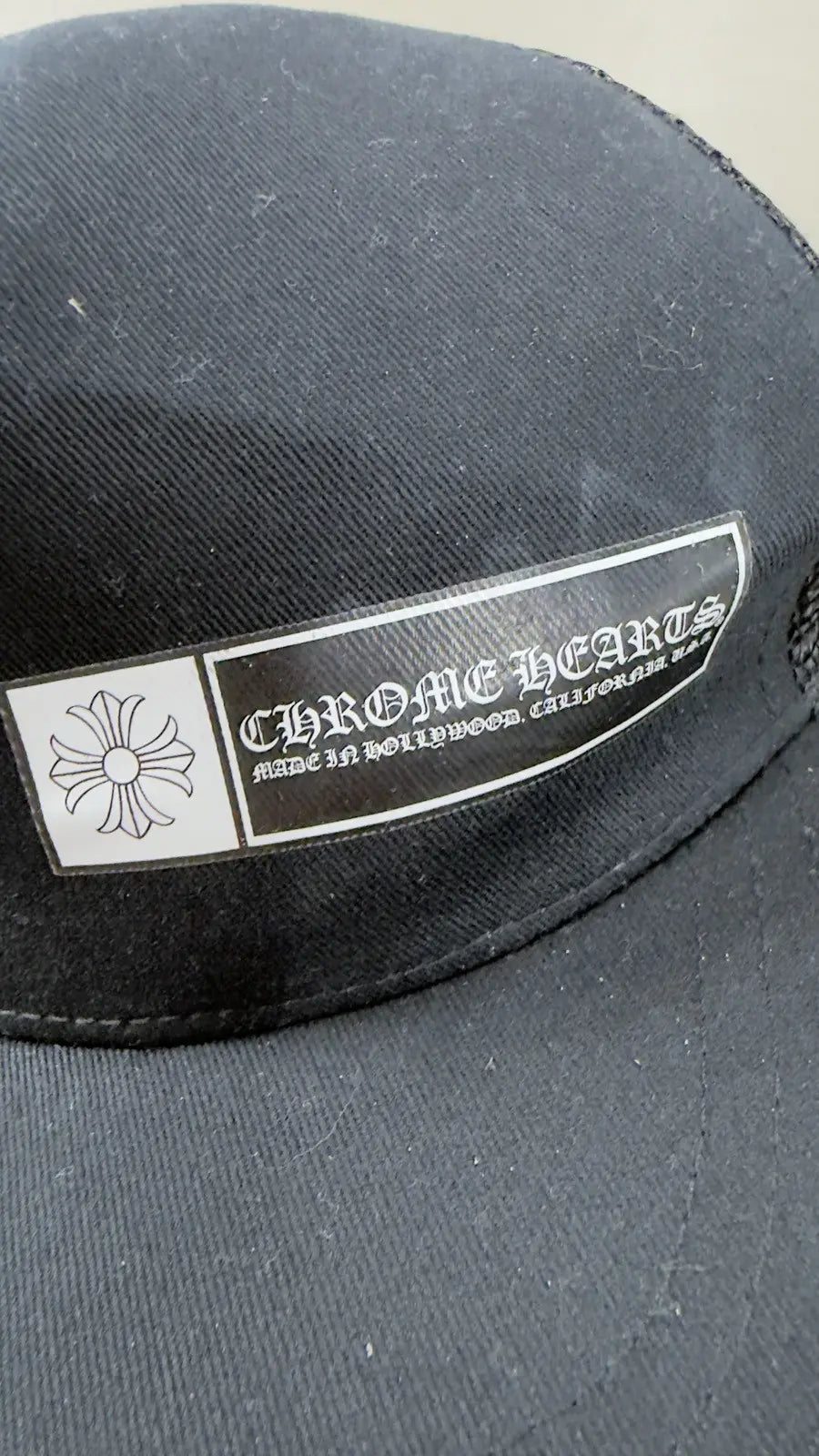 Chrome Hearts Chrome Hearts Cross Mesh Baseball Cap
