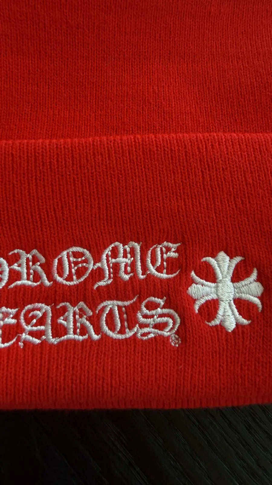 Chrome Hearts Logo-Embroidered Beanie Chrome Hearts