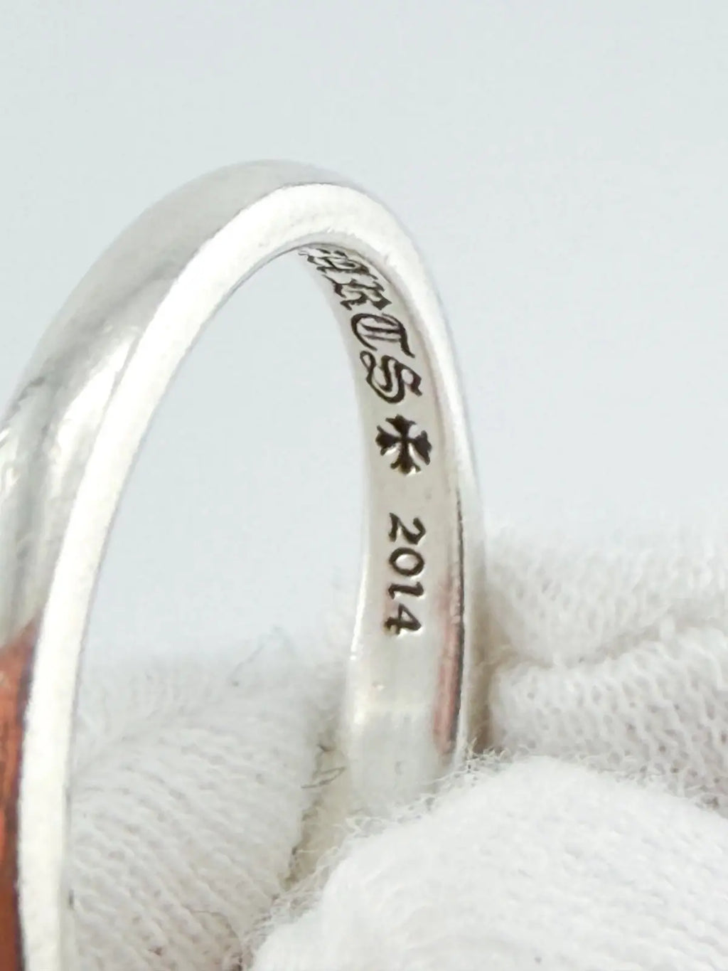 Chrome Hearts Blue Sapphire Baby Classic Floral Ring