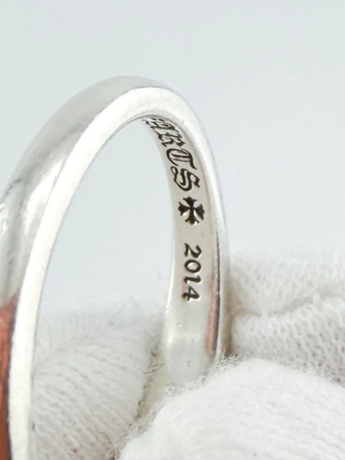 Chrome Hearts Blue Sapphire Baby Classic Floral Ring