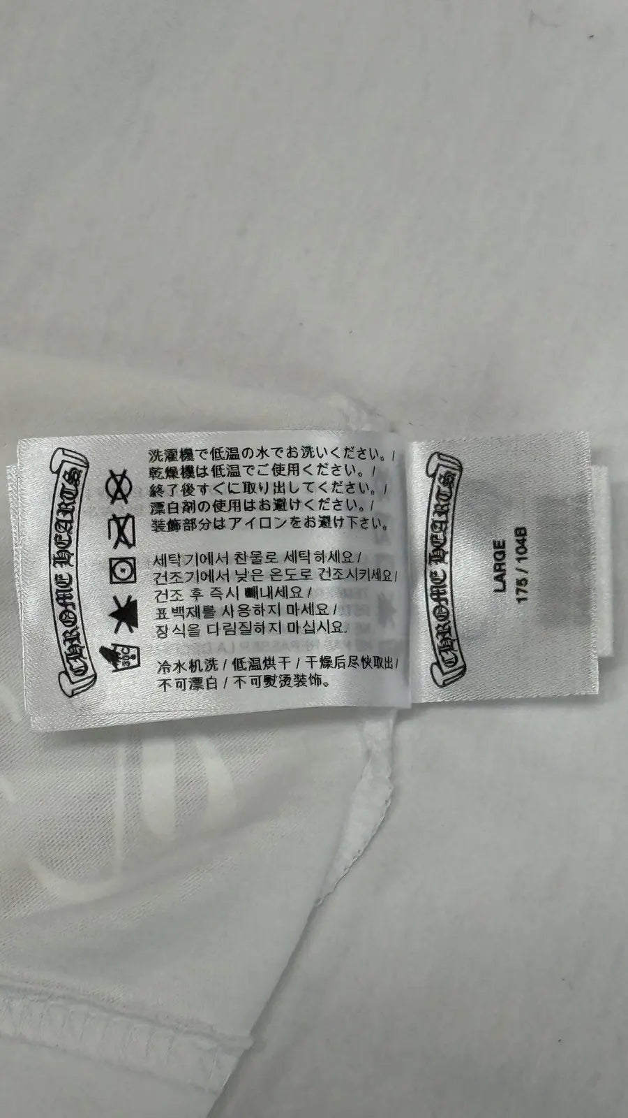 Chrome Hearts Shoulder Scripts Logo Pocket T-Shirt