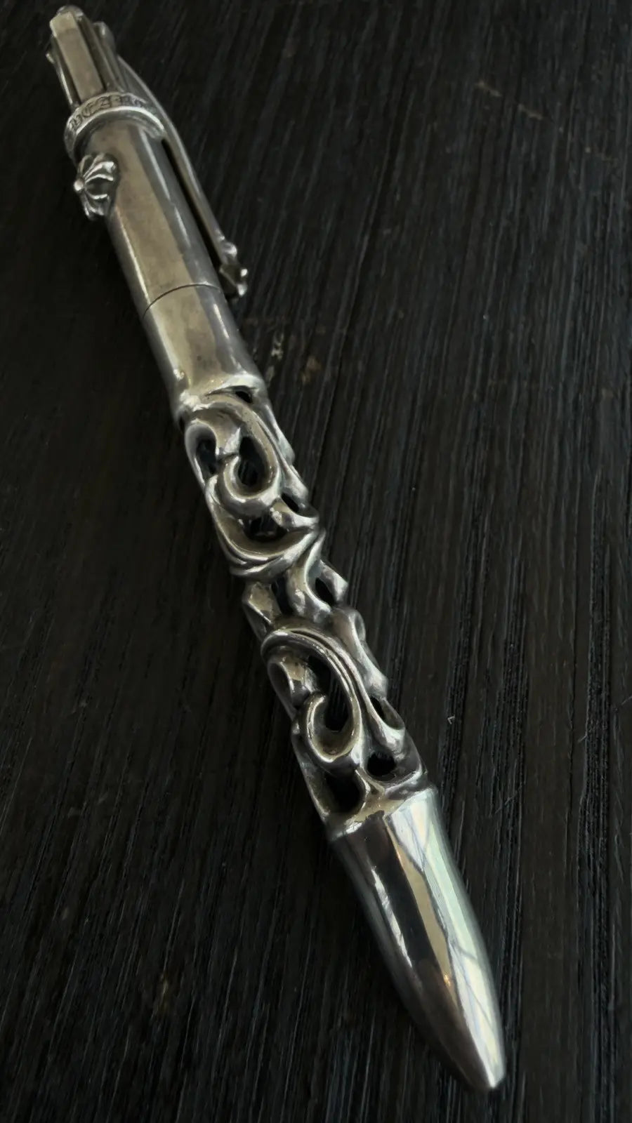 Chrome Hearts Sterling Silver 4-Color Ballpoint Pen Chrome Hearts