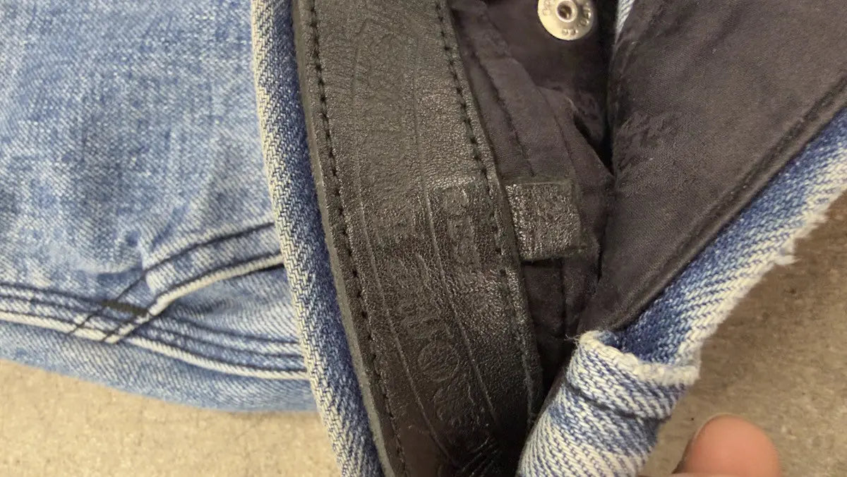 Chrome Hearts Double Knee Denim Carpenter Shorts