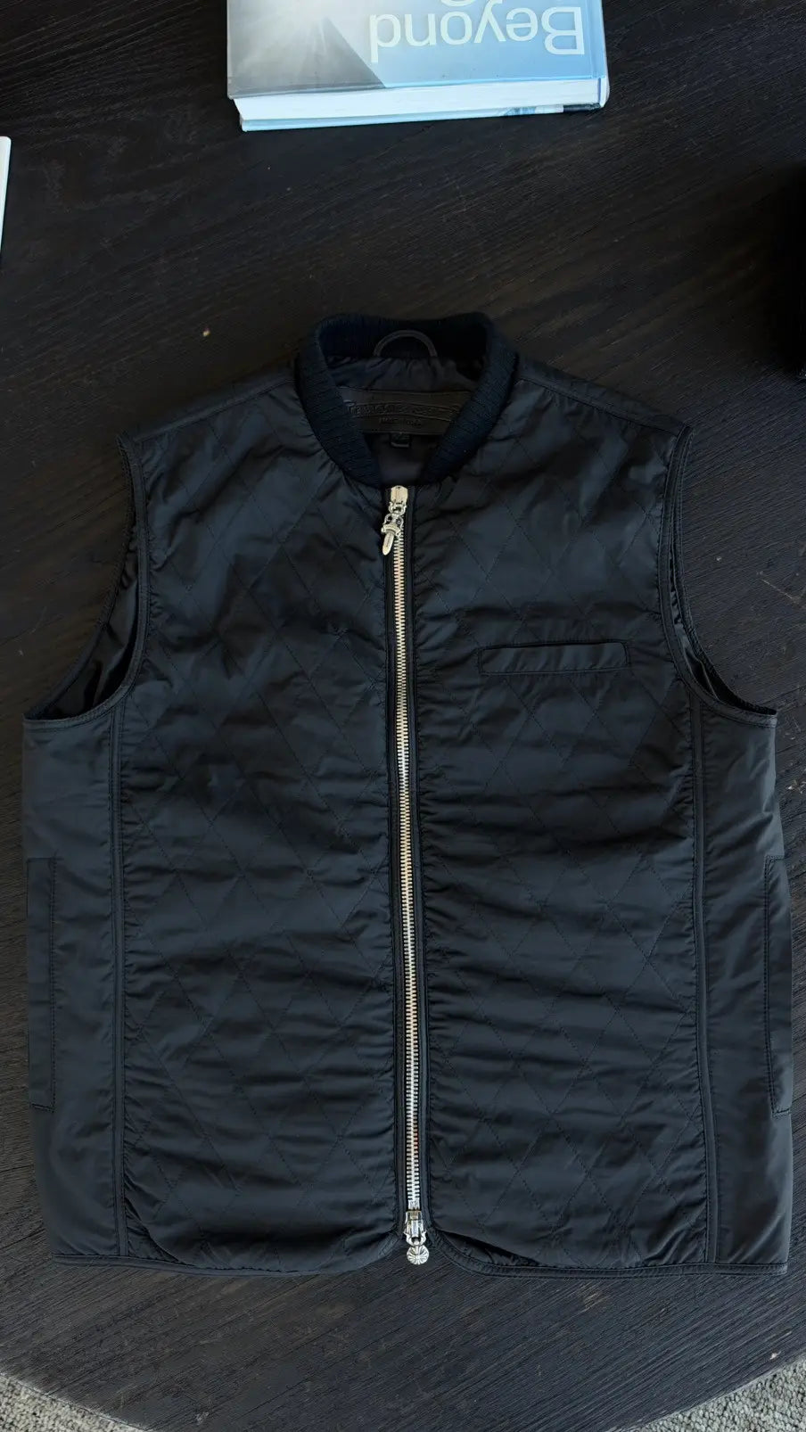 Chrome Hearts Quilted "Papa" Vest Size M Chrome Hearts