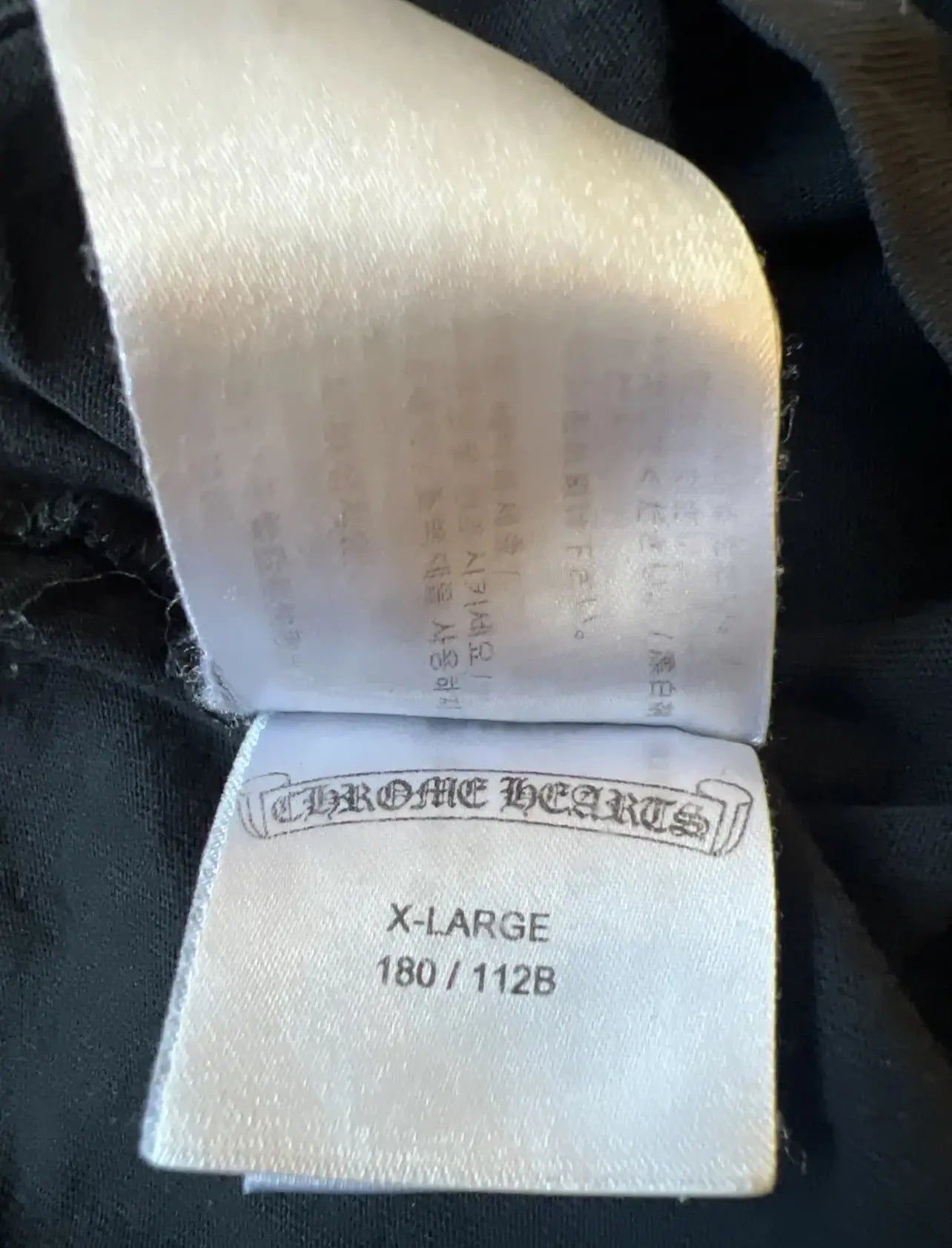 2010s Chrome Hearts Spine Triple Cross Tee