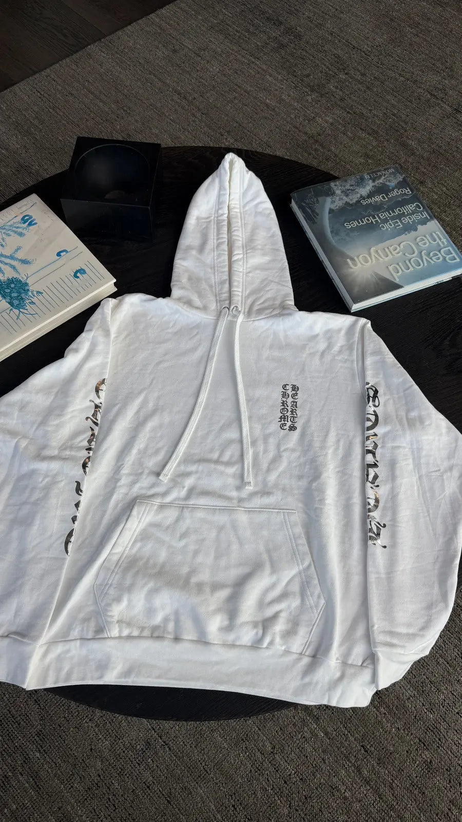 Chrome Hearts Foil Print Hoodie Chrome Hearts