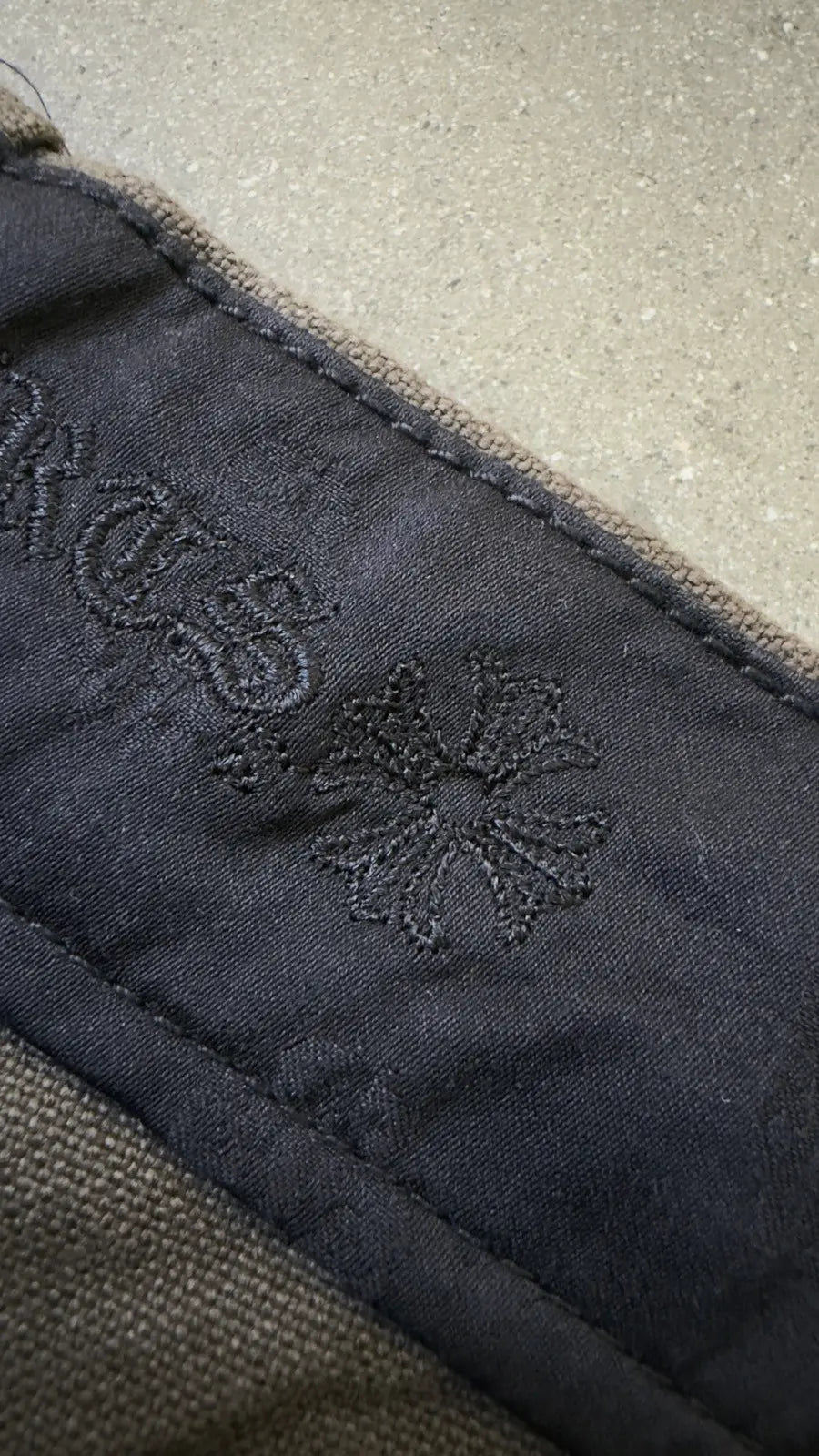 Chrome Hearts Double Knee Brown Carpenter Shorts