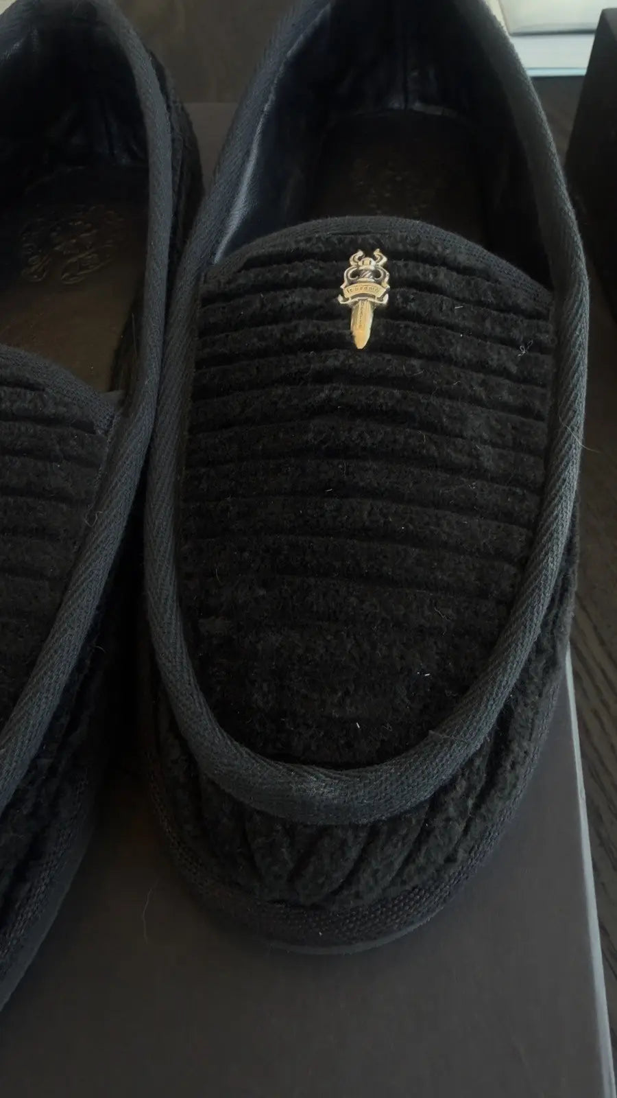 Chrome Hearts Dagger Slippers Chrome Hearts
