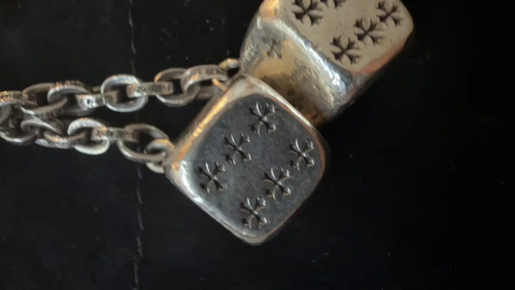 Chrome Hearts Dice Keychain