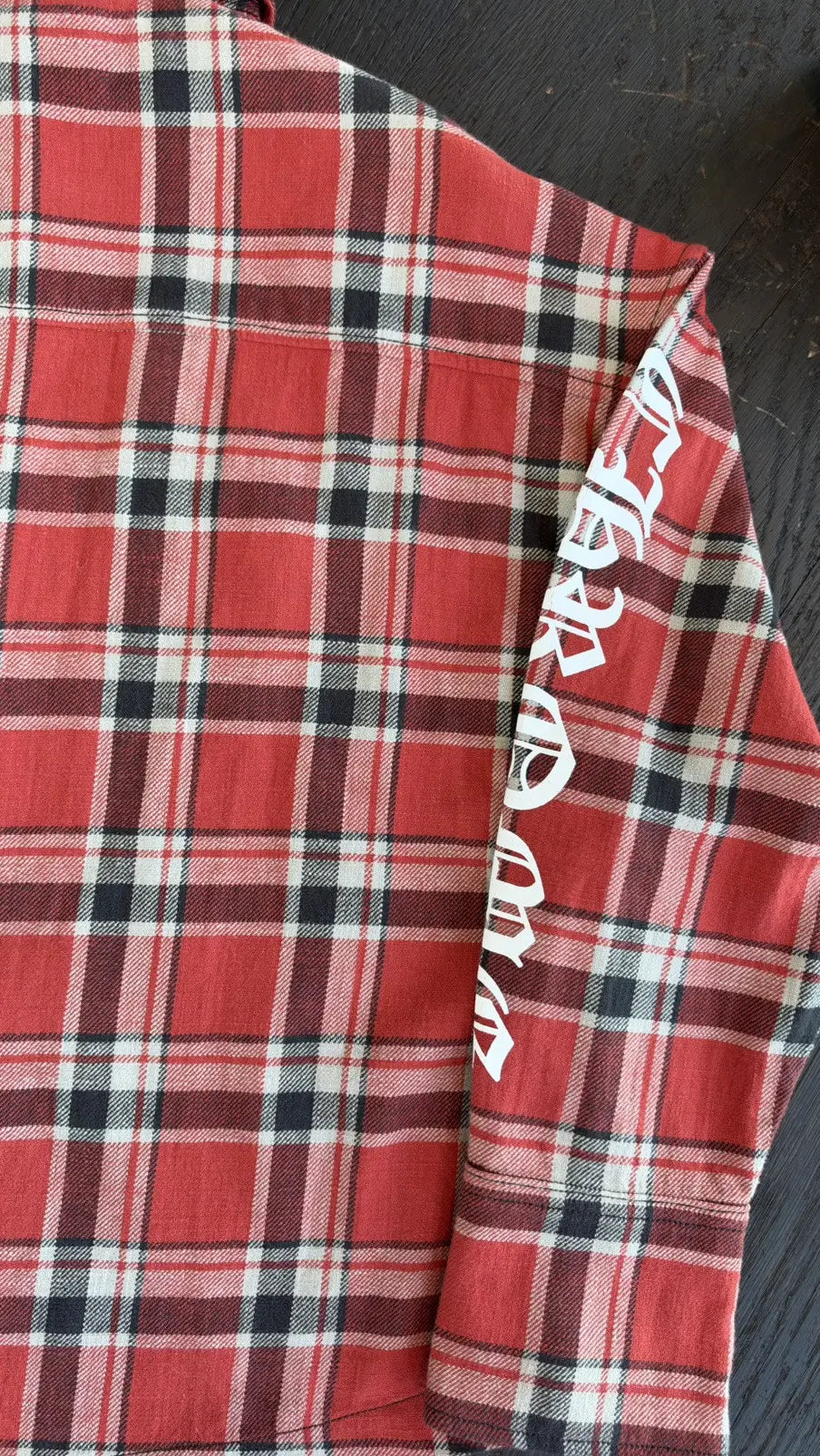 Chrome Hearts Work Dog Flannel Shirt Jacket Size XS Chrome Hearts