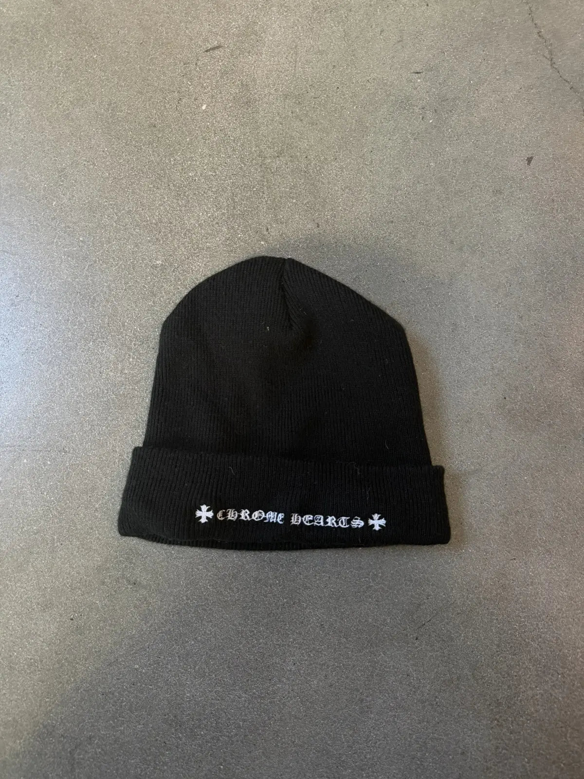 Chrome Hearts Matty Boy Chomper Beanie Black