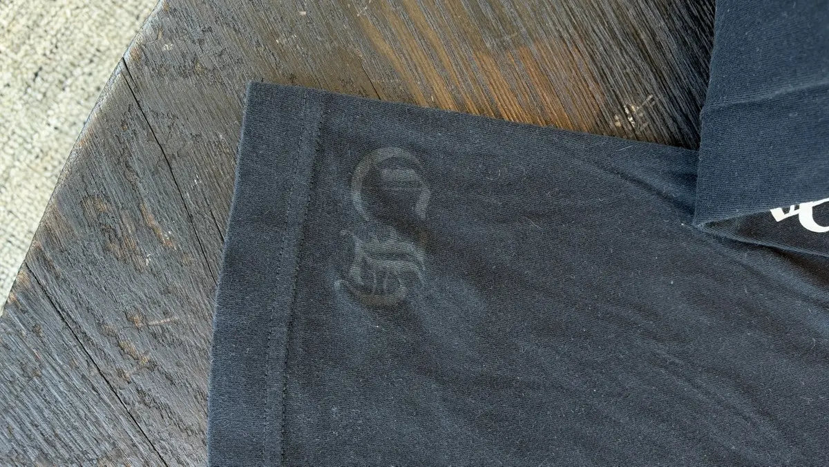 Chrome Hearts Black Scroll Logo Long Sleeve T-Shirt Size L Chrome Hearts