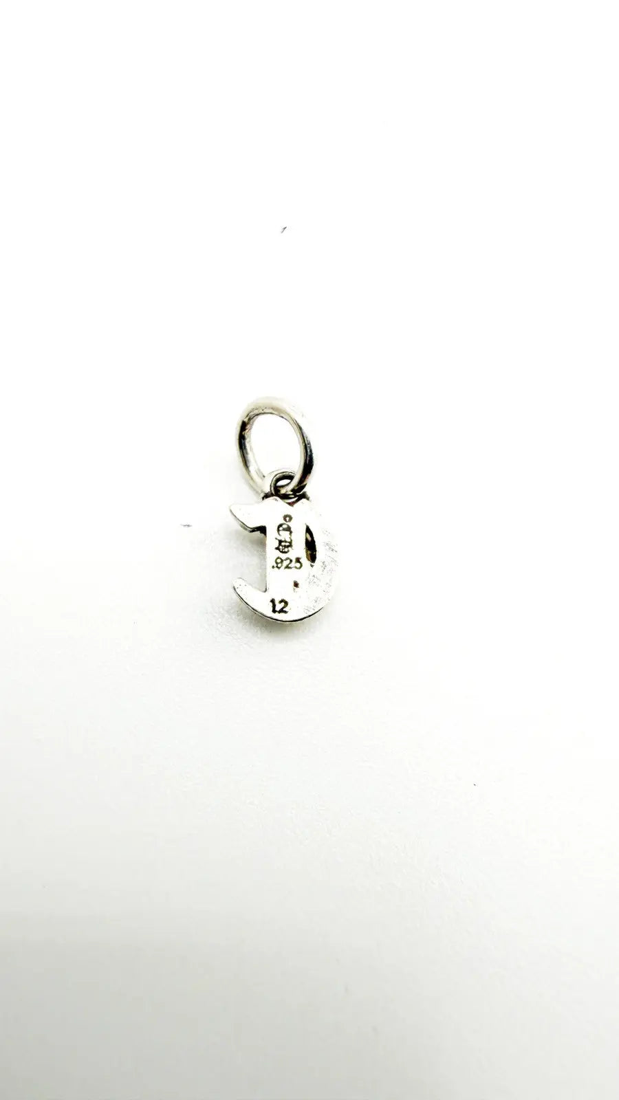 Chrome Hearts Sterling Silver Stack Alphabet Letter T Chrome Hearts