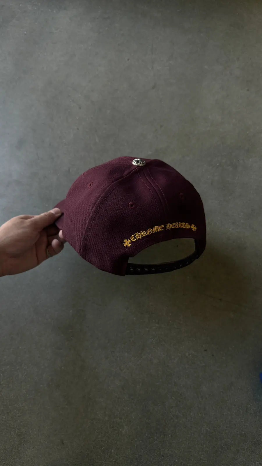 Chrome Hearts CH Logo Baseball Hat